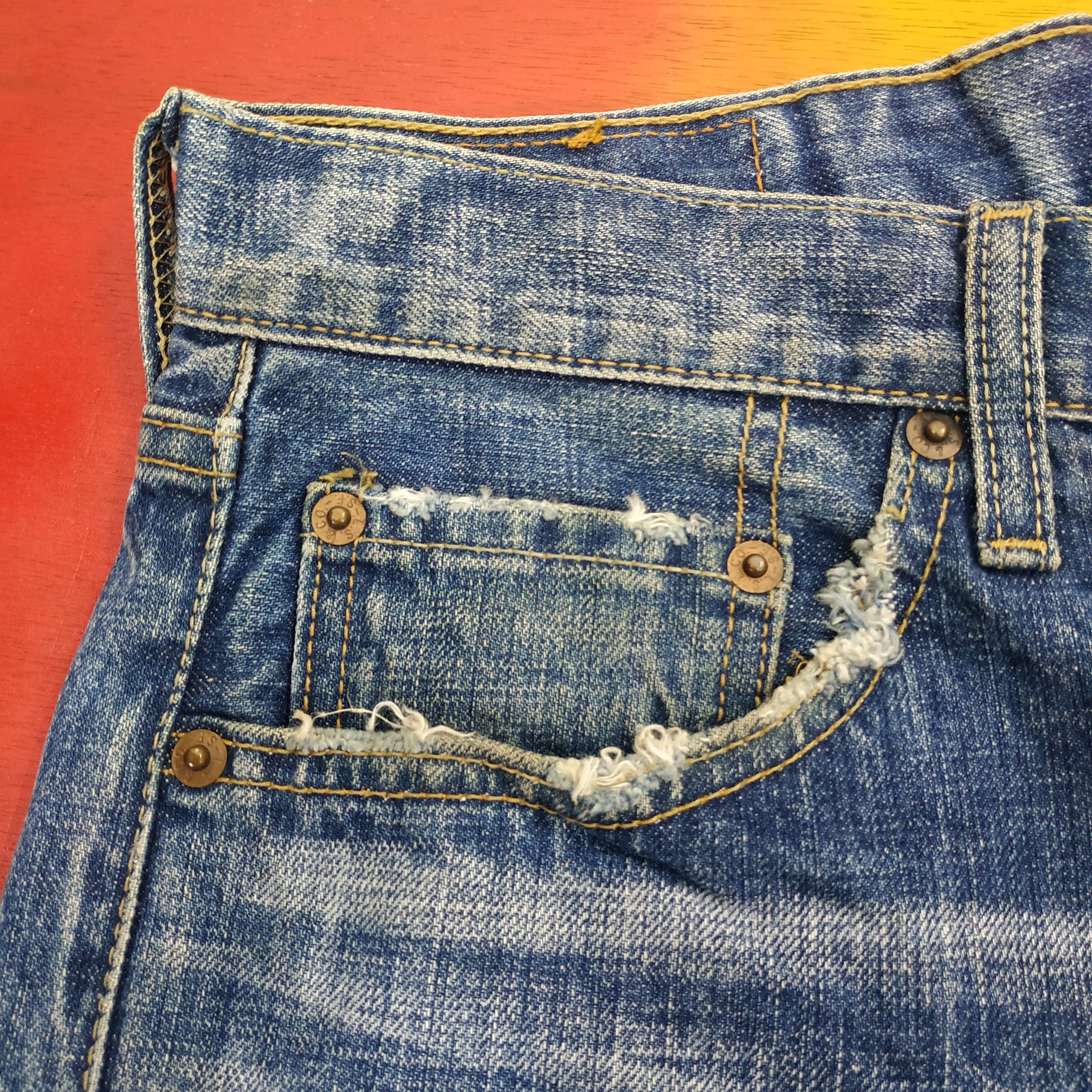 Levi's × Levi's Vintage Clothing × Vintage VINTAGE LEVI'S 501 DISTRESSED Size US 31 - 5 Thumbnail