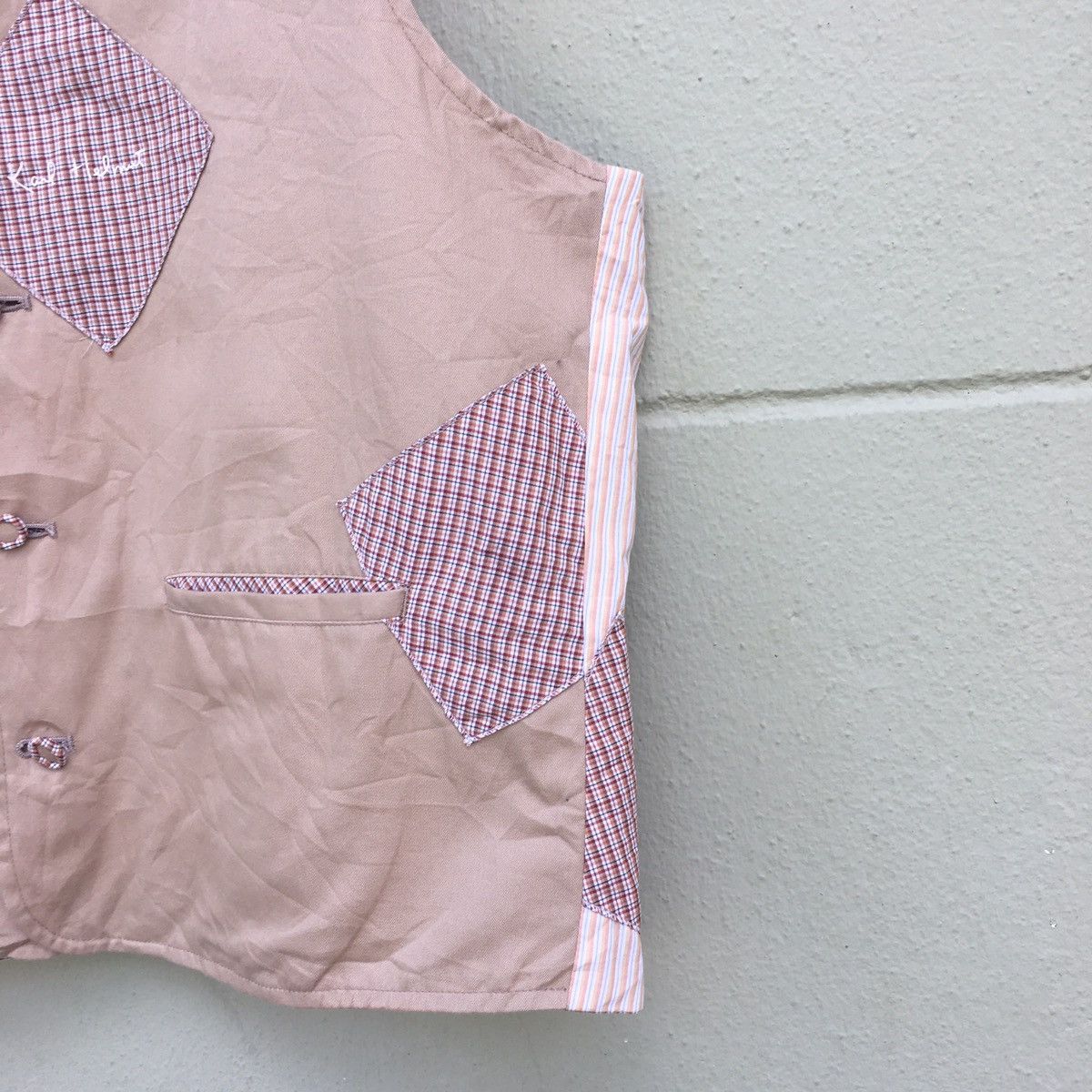Karl Helmut Karl Helmut Patchwork Vest Size US M / EU 48-50 / 2 - 6 Thumbnail