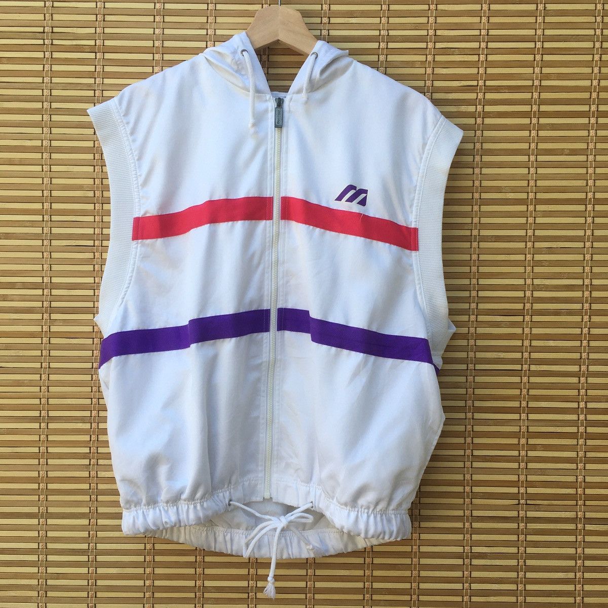 Mizuno Mizuno Zip Up Hoodie Vest Size US M / EU 48-50 / 2 - 2 Thumbnail