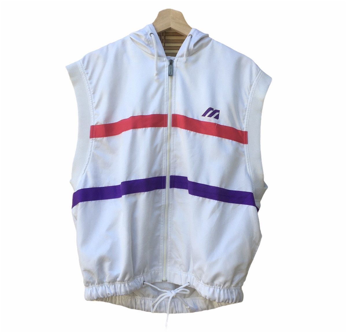 Mizuno Mizuno Zip Up Hoodie Vest Size US M / EU 48-50 / 2 - 1 Thumbnail