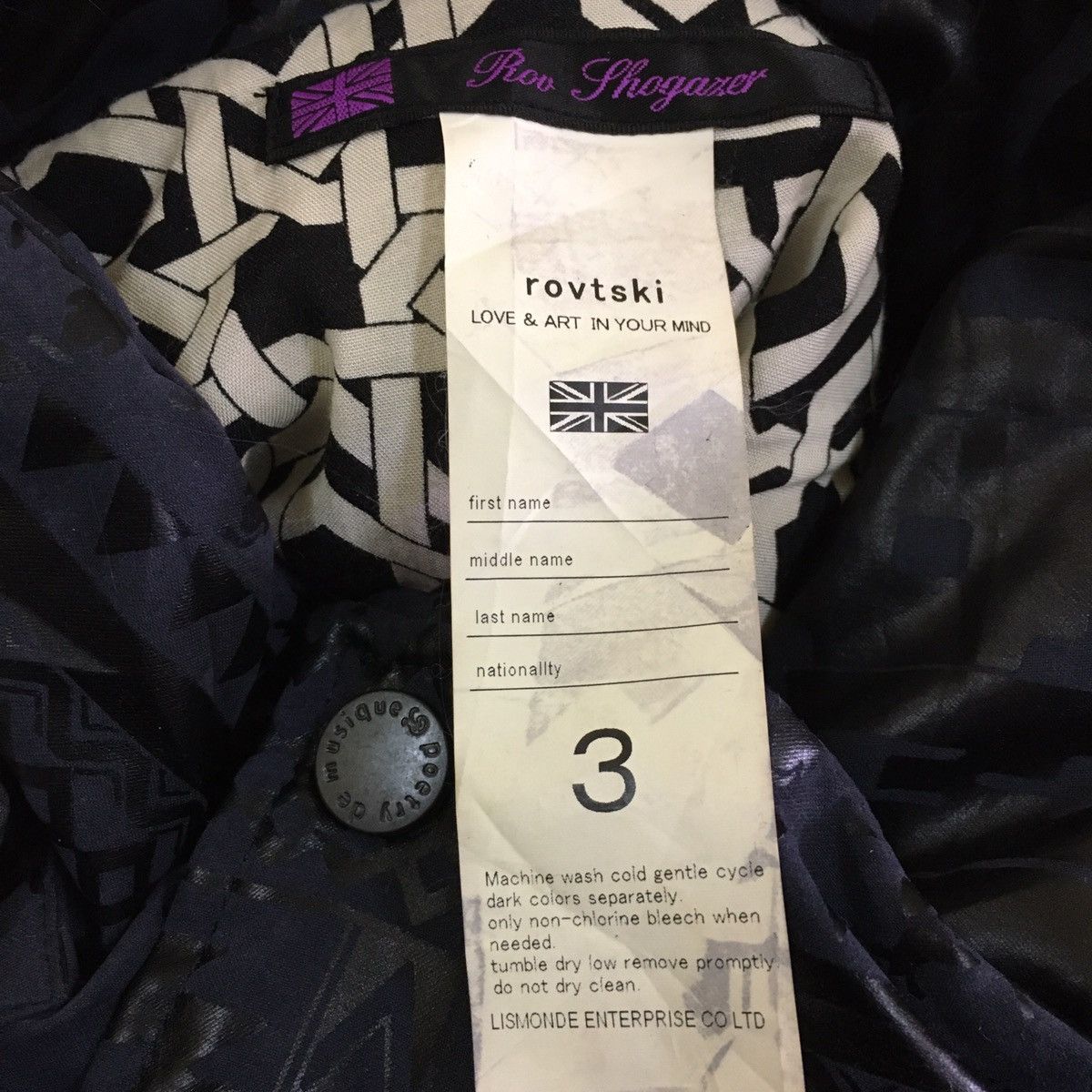 Other Rovtski Geometric Puffer Hooded Vest Size US M / EU 48-50 / 2 - 10 Thumbnail
