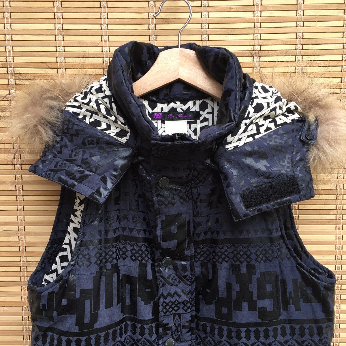 Other Rovtski Geometric Puffer Hooded Vest Size US M / EU 48-50 / 2 - 5 Thumbnail