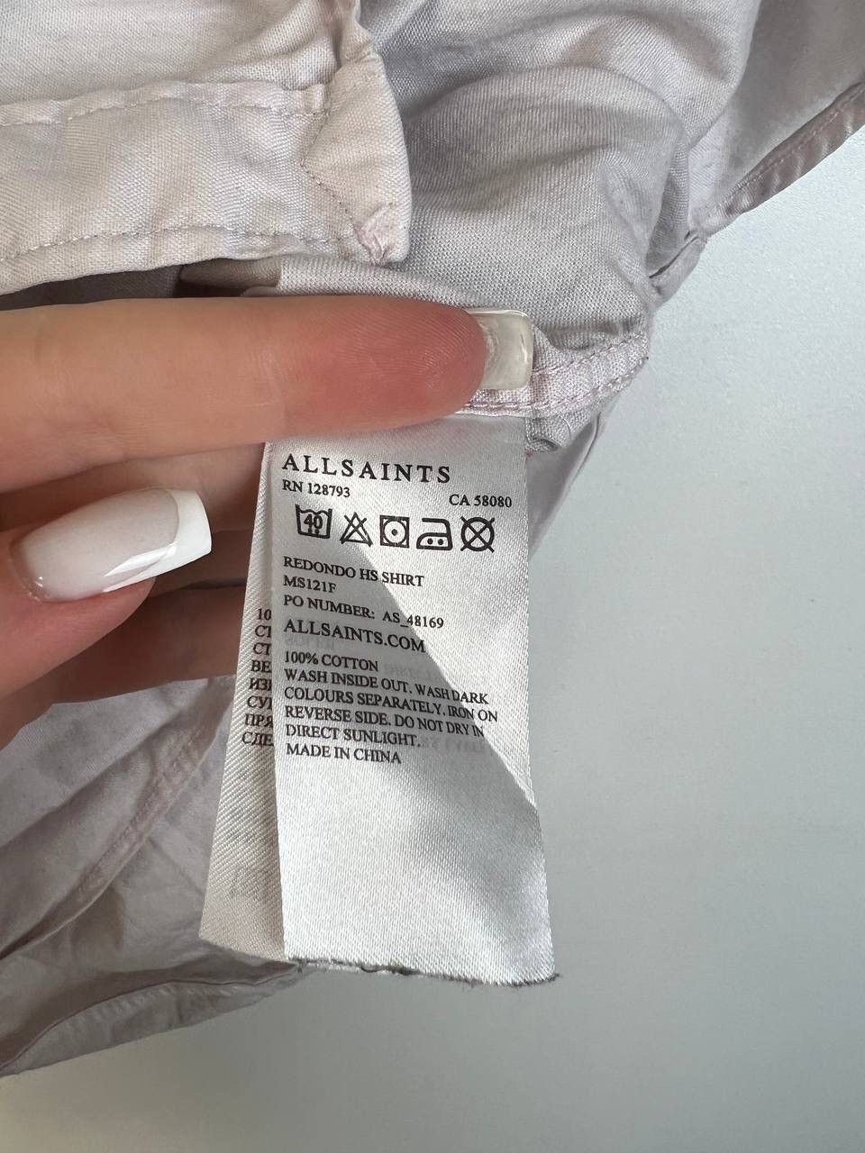 Allsaints Allsaints luxury shirt size S Size US S / EU 44-46 / 1 - 3 Thumbnail