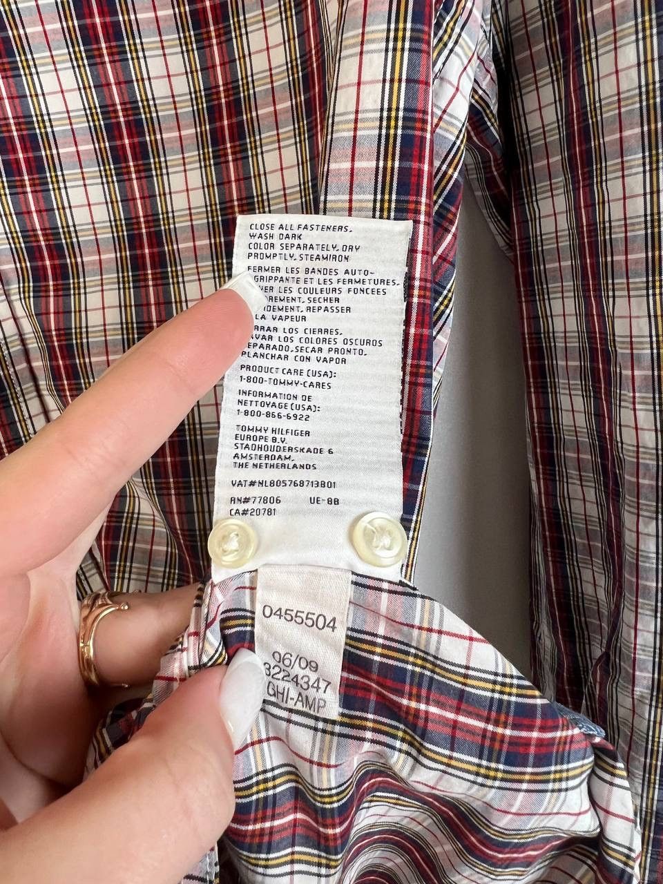 Tommy Hilfiger Tommy Hilfiger luxury shirt size S Size US S / EU 44-46 / 1 - 4 Thumbnail