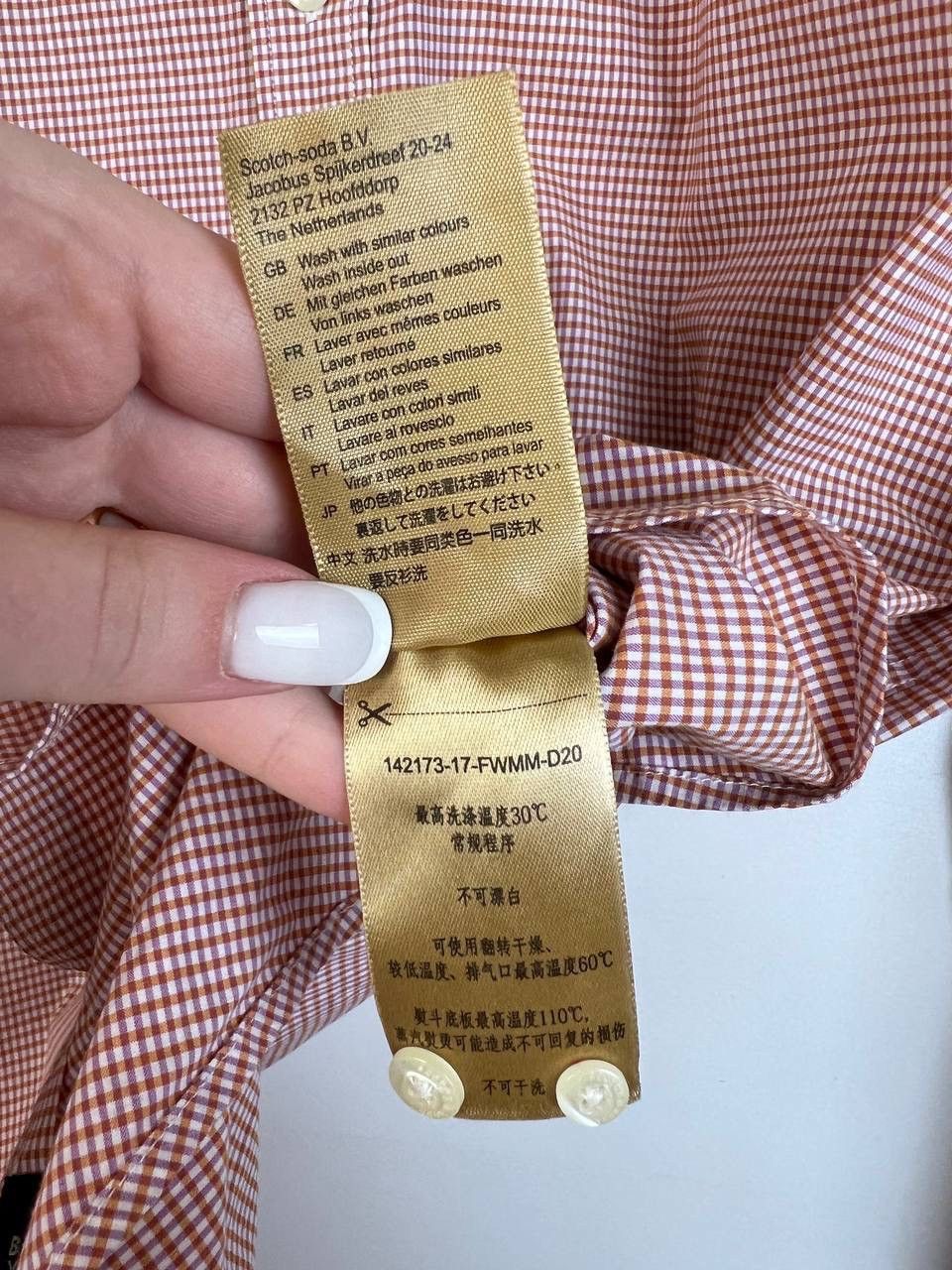 Scotch & Soda Scotch and Soda luxury shirt size m Size US M / EU 48-50 / 2 - 4 Thumbnail