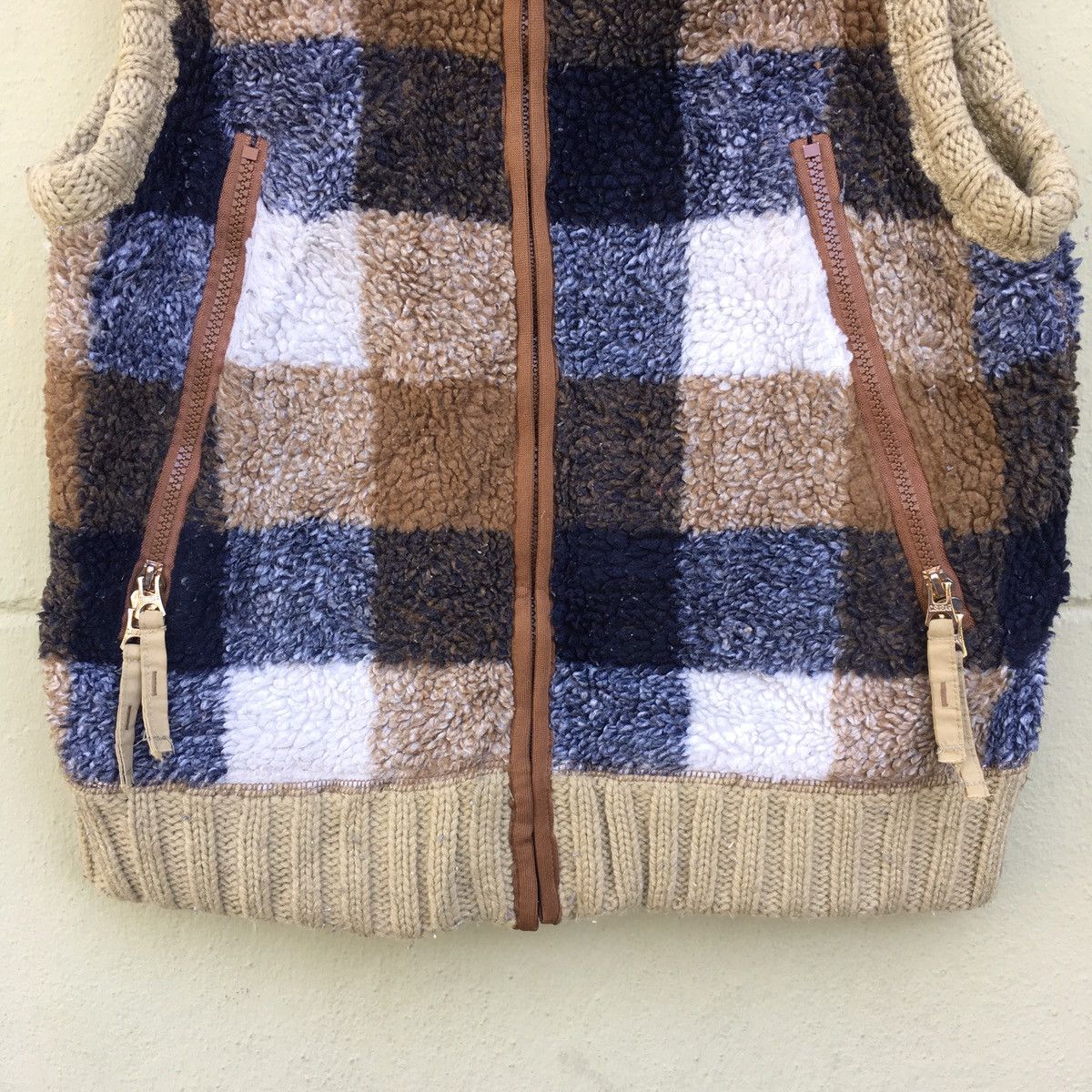 Japanese Brand Japanese Deep Pile Fleece Vest Size US XS / EU 42 / 0 - 4 Thumbnail