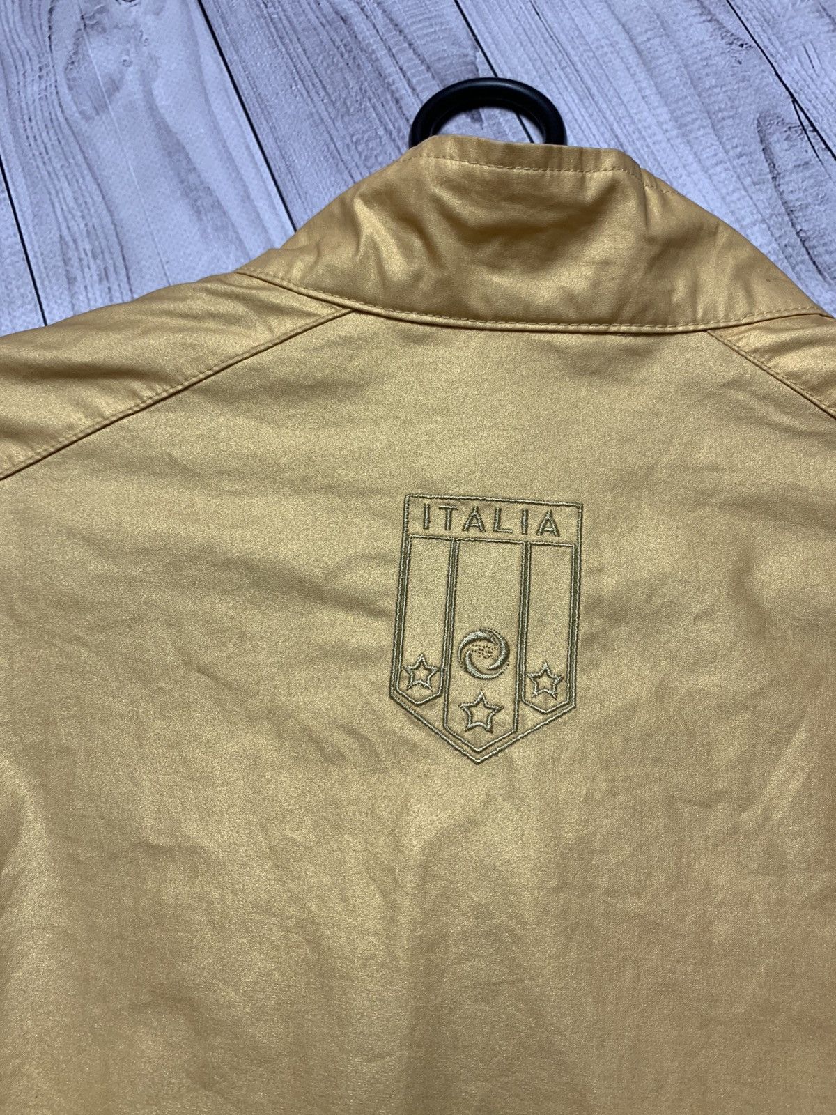 Neil Barrett × Puma Vintage Italia Puma x Neil Barrett soccer jacket gold rare Size US L / EU 52-54 / 3 - 6 Thumbnail