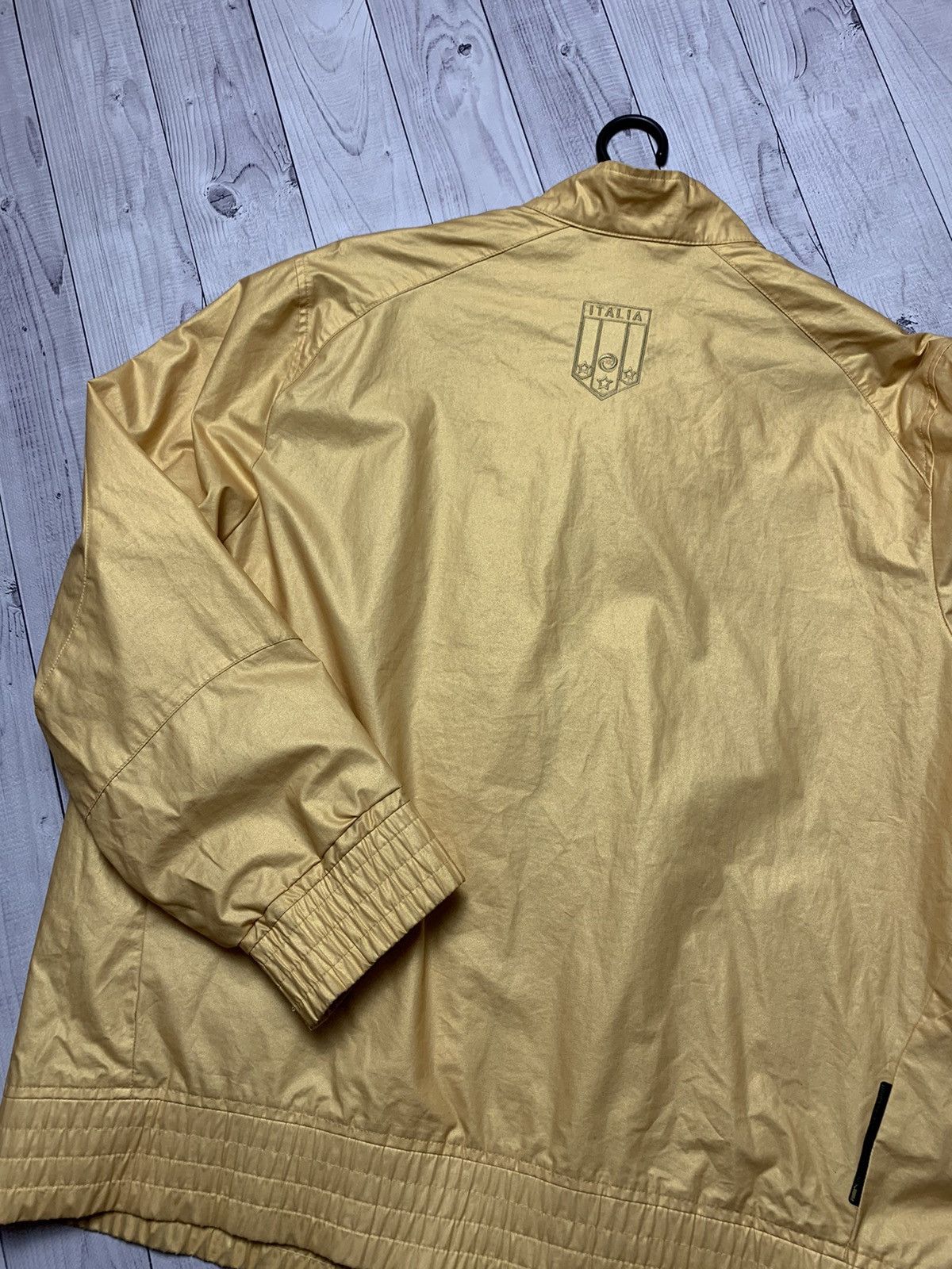 Neil Barrett × Puma Vintage Italia Puma x Neil Barrett soccer jacket gold rare Size US L / EU 52-54 / 3 - 5 Thumbnail