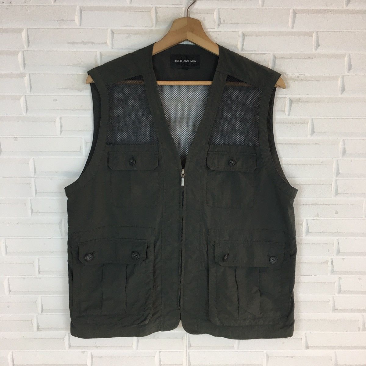 Japanese Brand Japanese Mesh Outdoor Vest Size US M / EU 48-50 / 2 - 2 Thumbnail