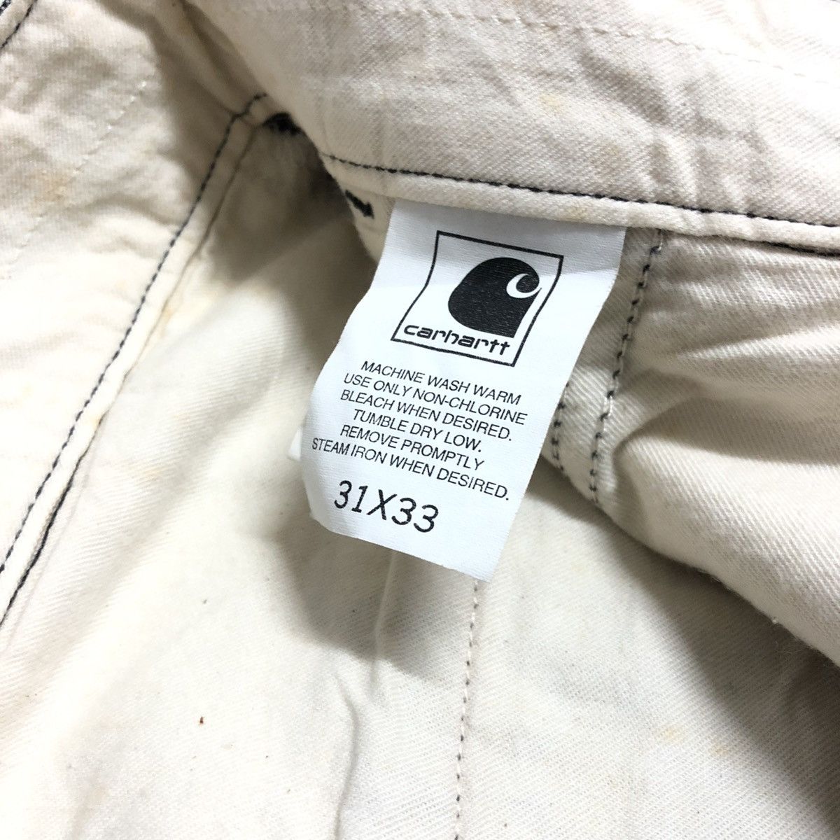 Carhartt × Carhartt Wip Carhartt Small Logo Workers Pant Size US 30 / EU 46 - 2 Thumbnail