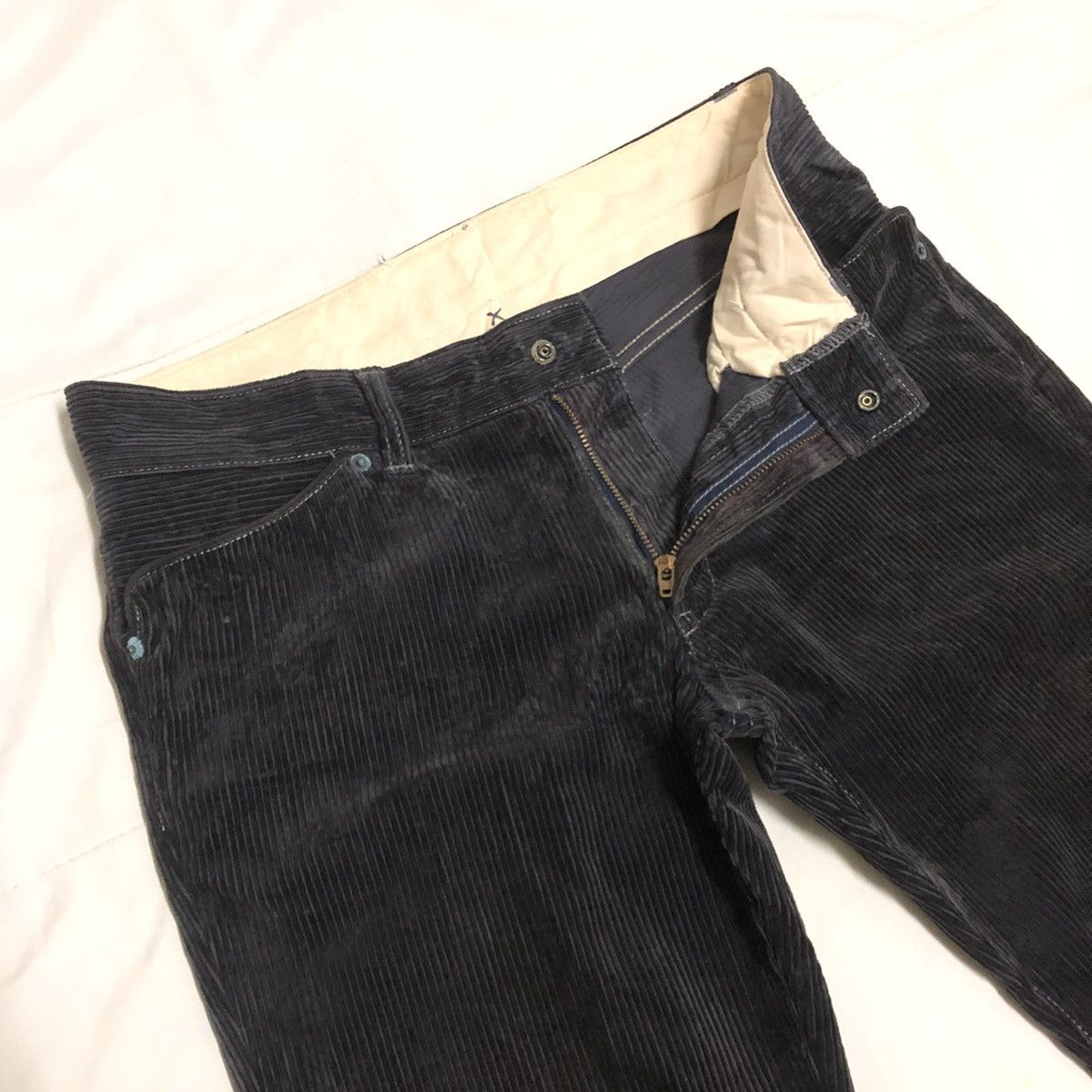 HOLLYWOOD RANCH MARKET HR Market Japan Corduroy Slim fit Denim Size US 31 - 3 Thumbnail