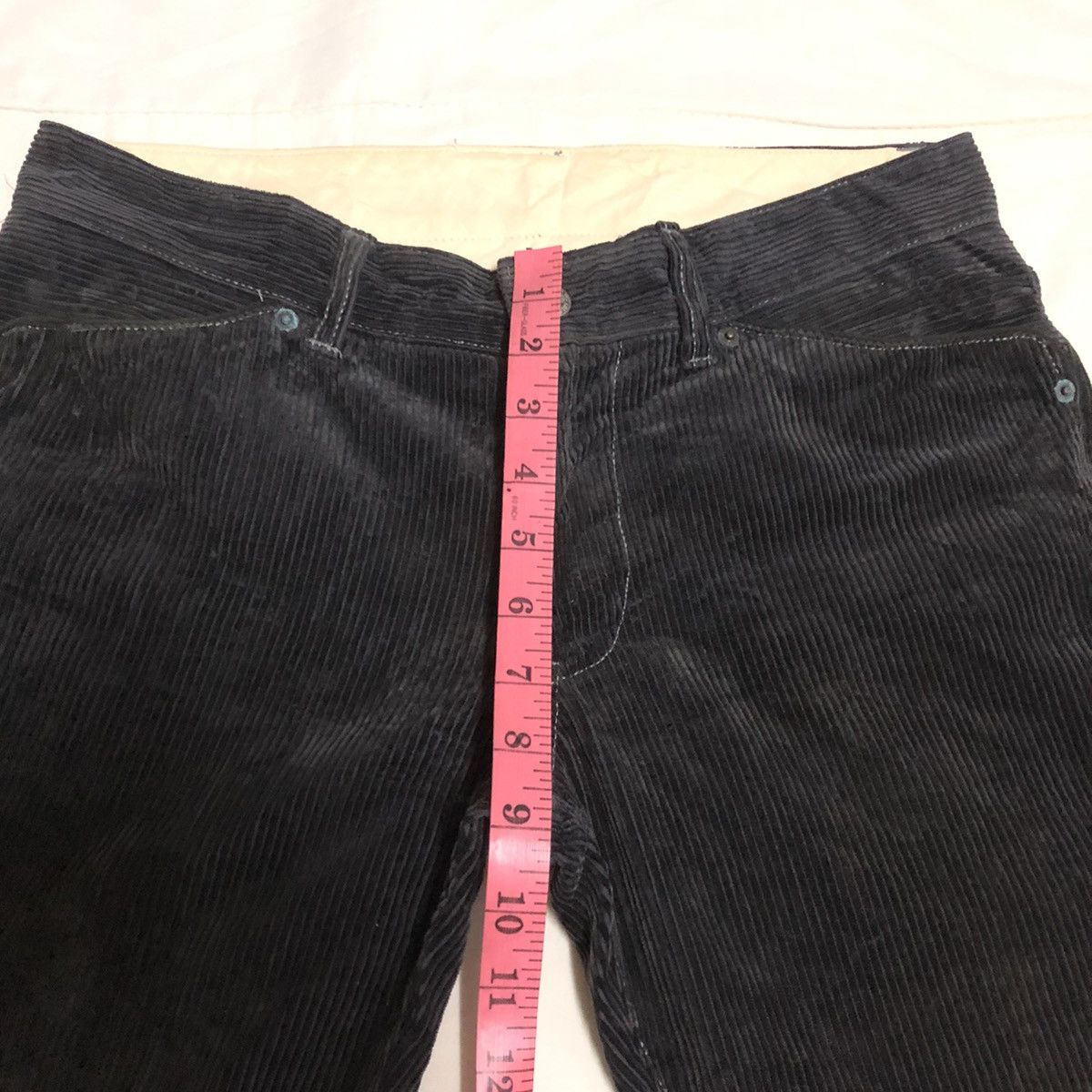 HOLLYWOOD RANCH MARKET HR Market Japan Corduroy Slim fit Denim Size US 31 - 6 Thumbnail