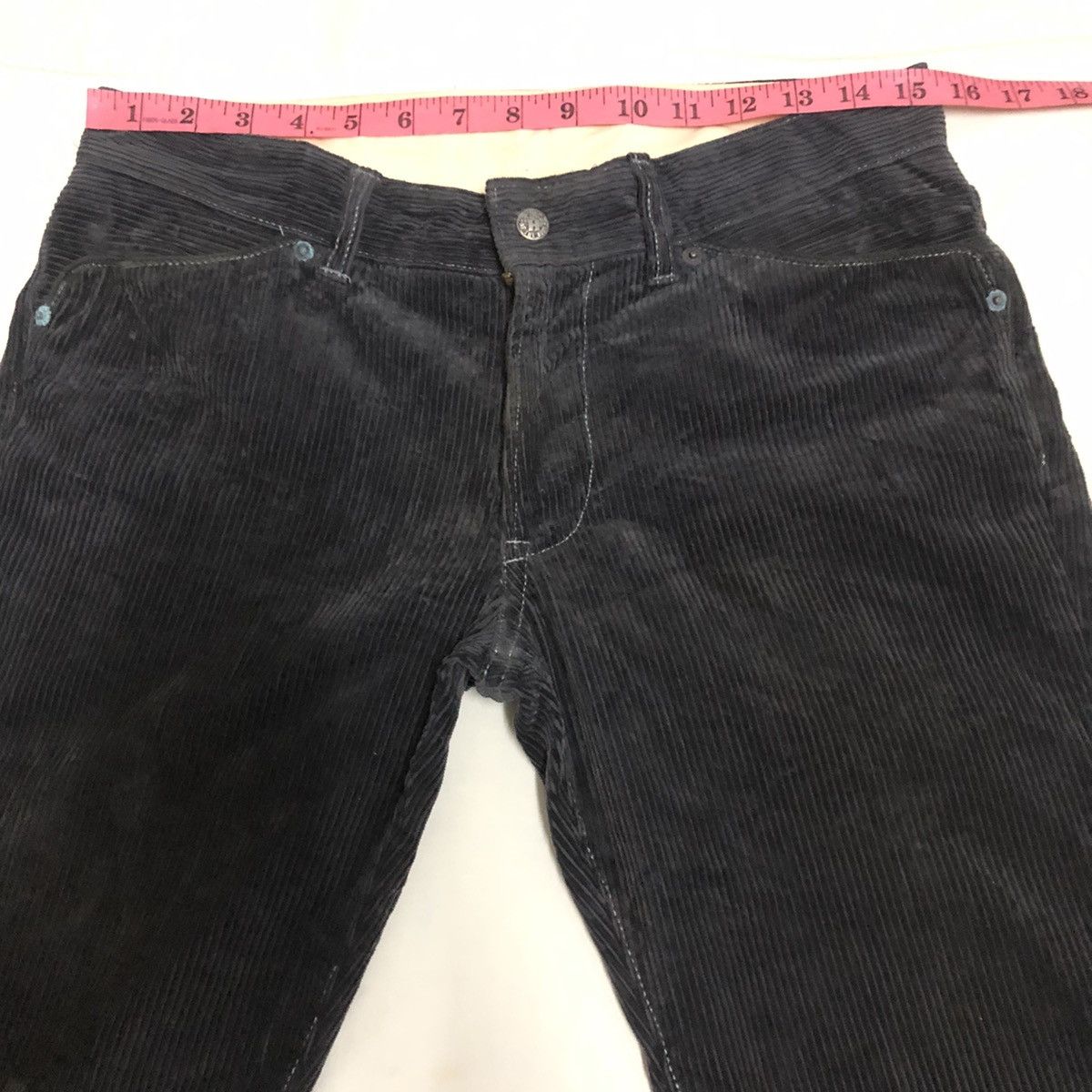 HOLLYWOOD RANCH MARKET HR Market Japan Corduroy Slim fit Denim Size US 31 - 5 Thumbnail