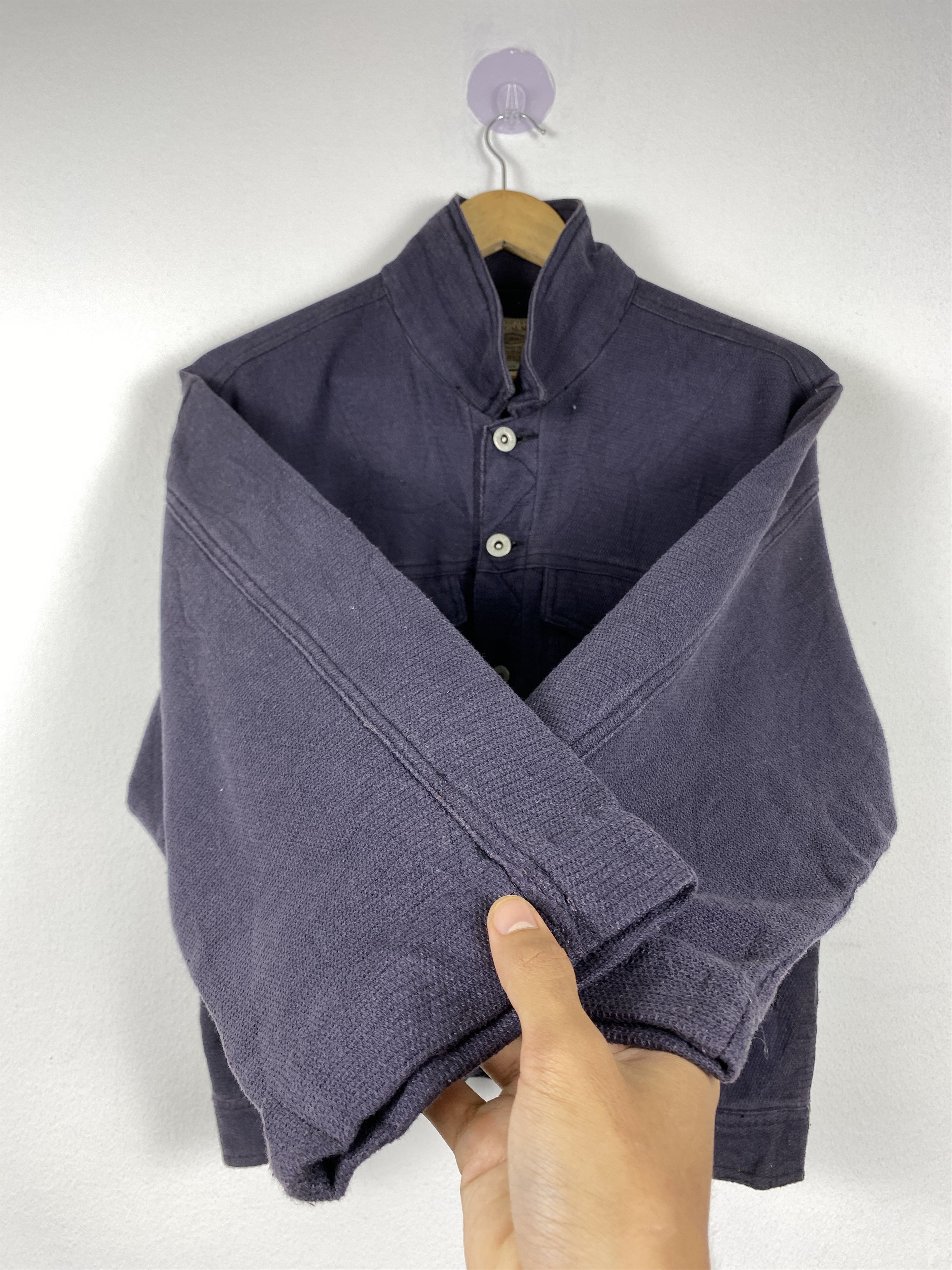 Japanese Brand Vintage Radical Spot Workwear Rugged Button Up Jacket J1196 Size US S / EU 44-46 / 1 - 6 Thumbnail