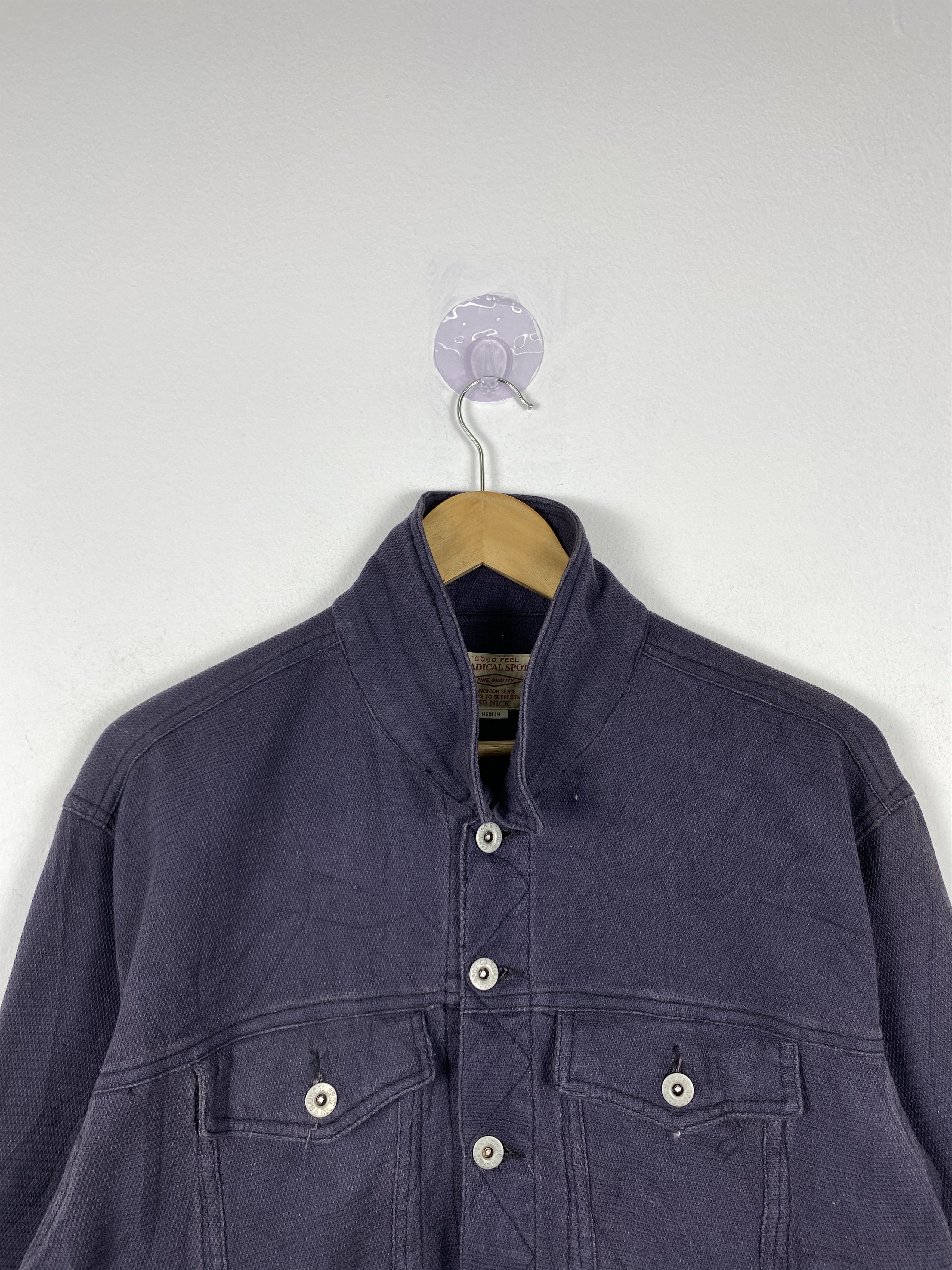 Japanese Brand Vintage Radical Spot Workwear Rugged Button Up Jacket J1196 Size US S / EU 44-46 / 1 - 2 Thumbnail
