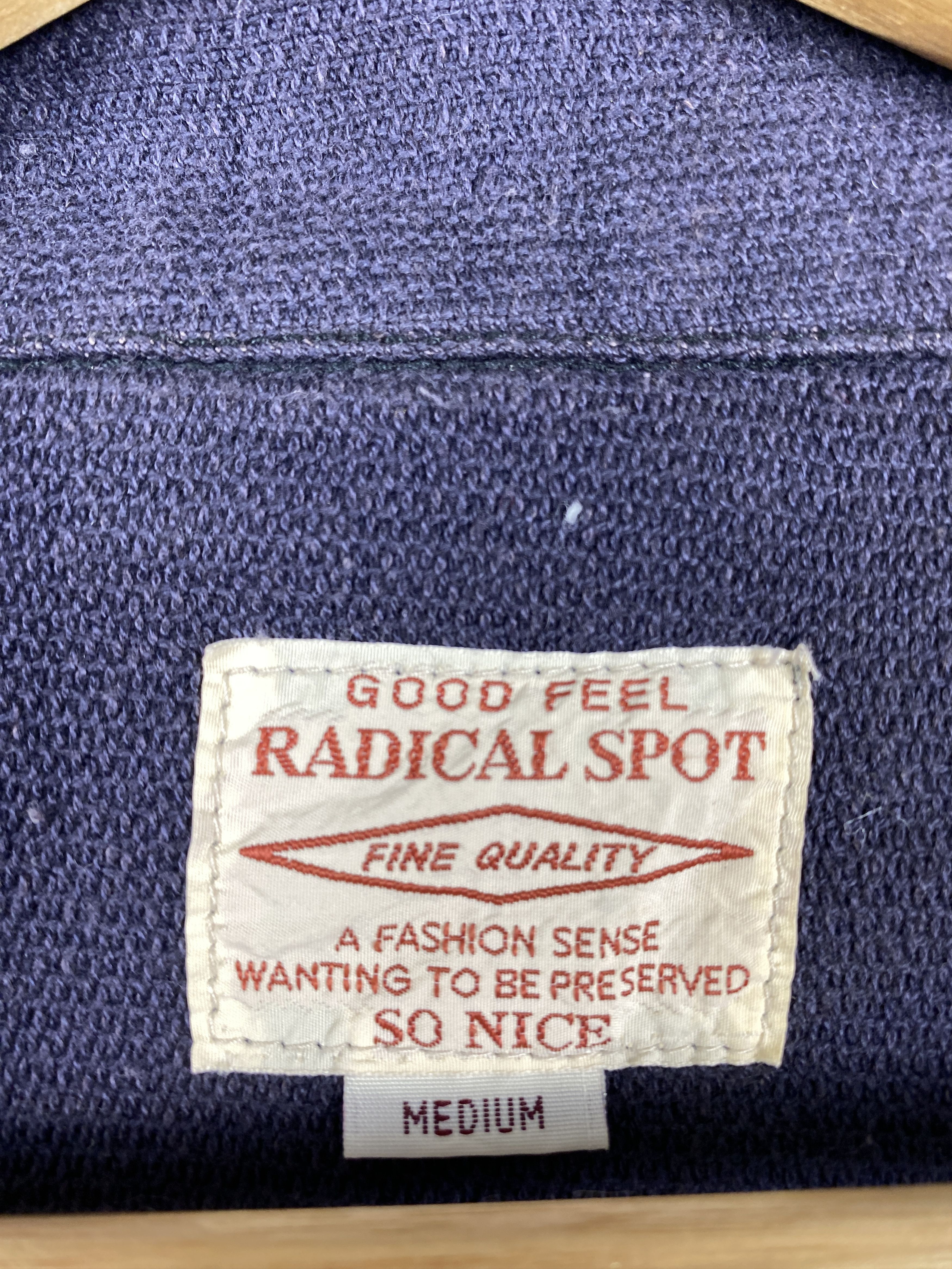 Japanese Brand Vintage Radical Spot Workwear Rugged Button Up Jacket J1196 Size US S / EU 44-46 / 1 - 11 Thumbnail