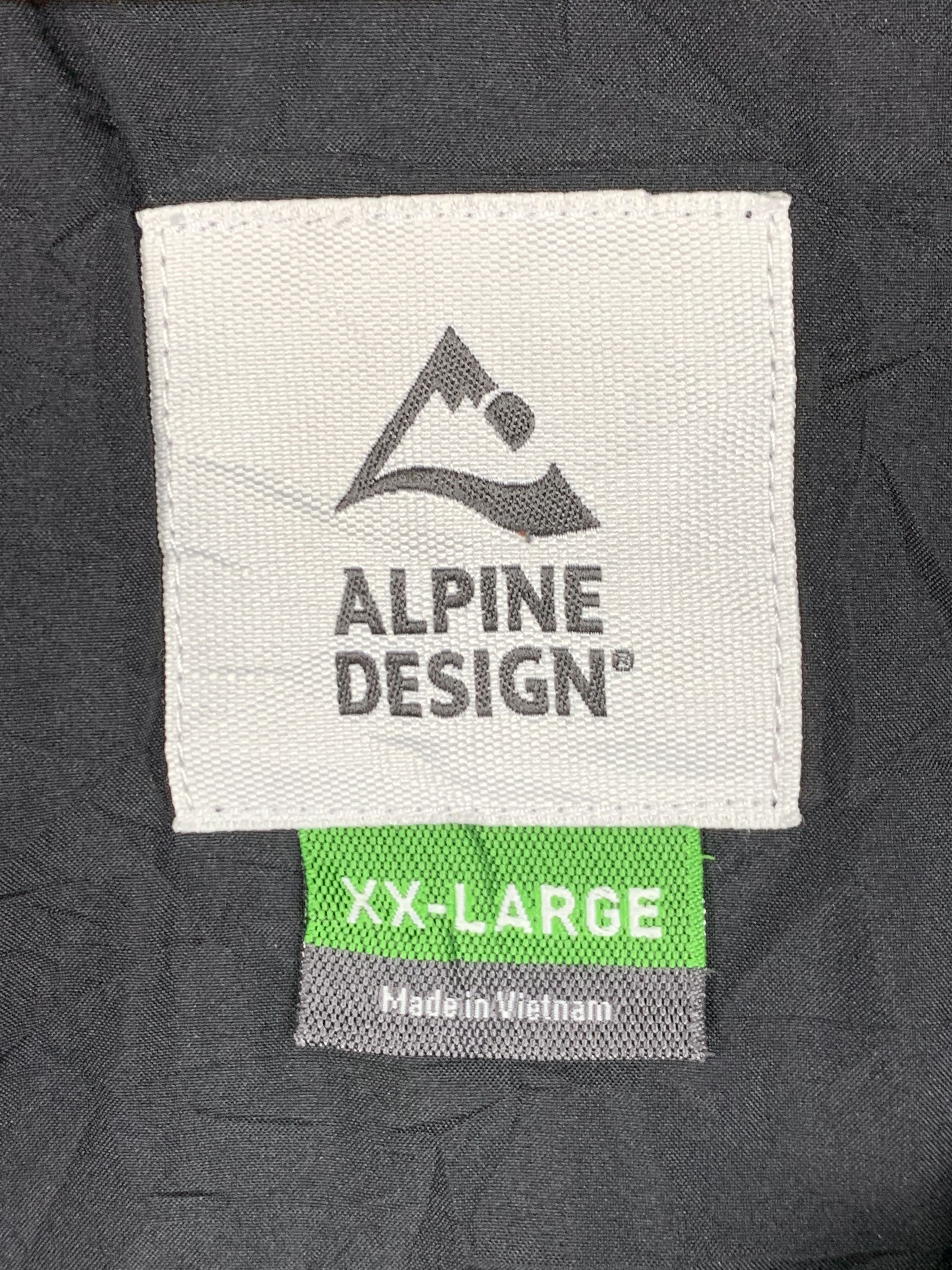 Japanese Brand Vintage ALPINE DESIGN Windbreaker Hooded J0664 Size US L / EU 52-54 / 3 - 9 Thumbnail