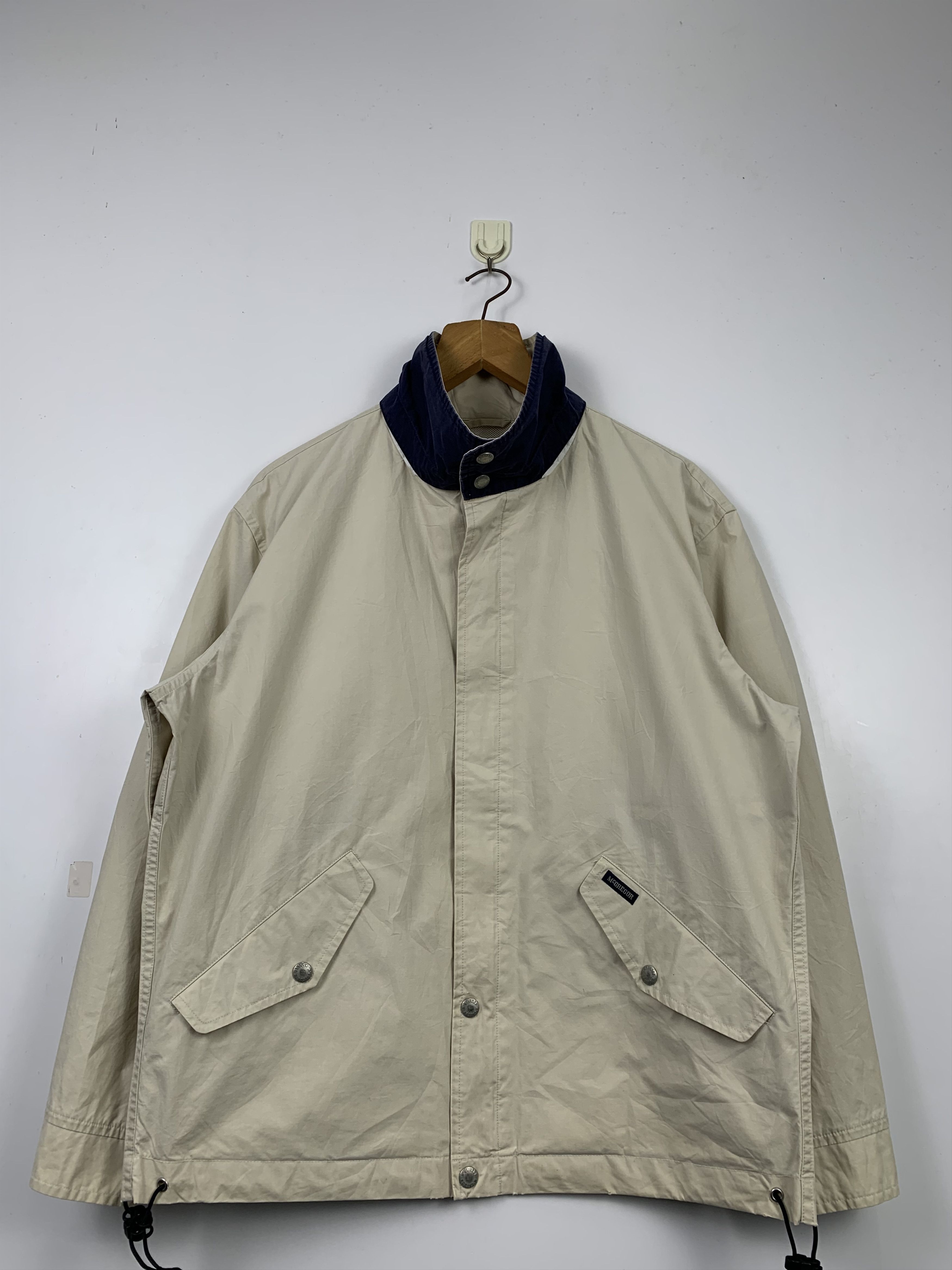 Men's Vintage McGregor store Beige Windbreaker Jacket (M)