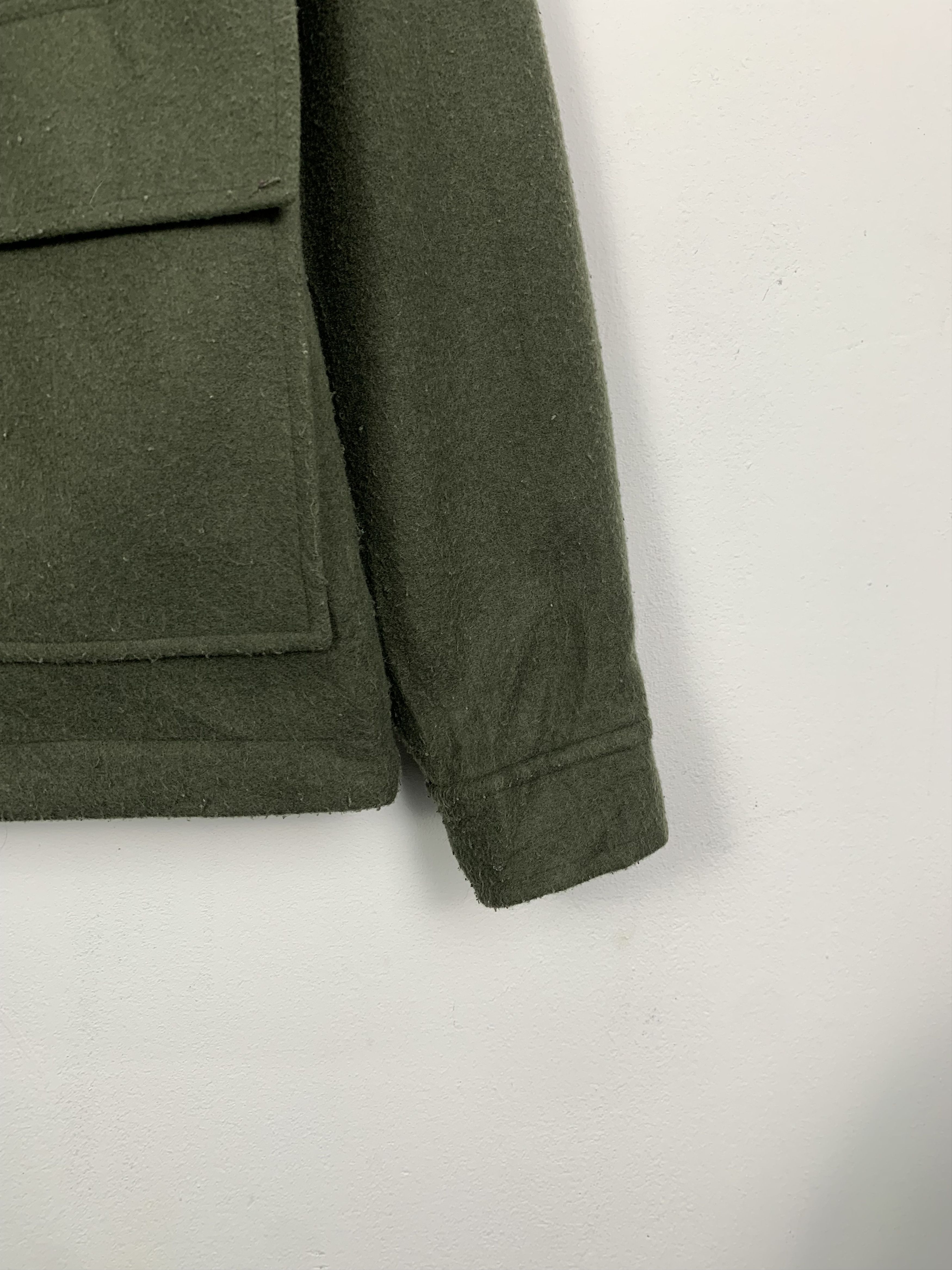 GU Vintage GU Fleece Zip Button Hoodie Jacket J0718 Size US S / EU 44-46 / 1 - 3 Thumbnail