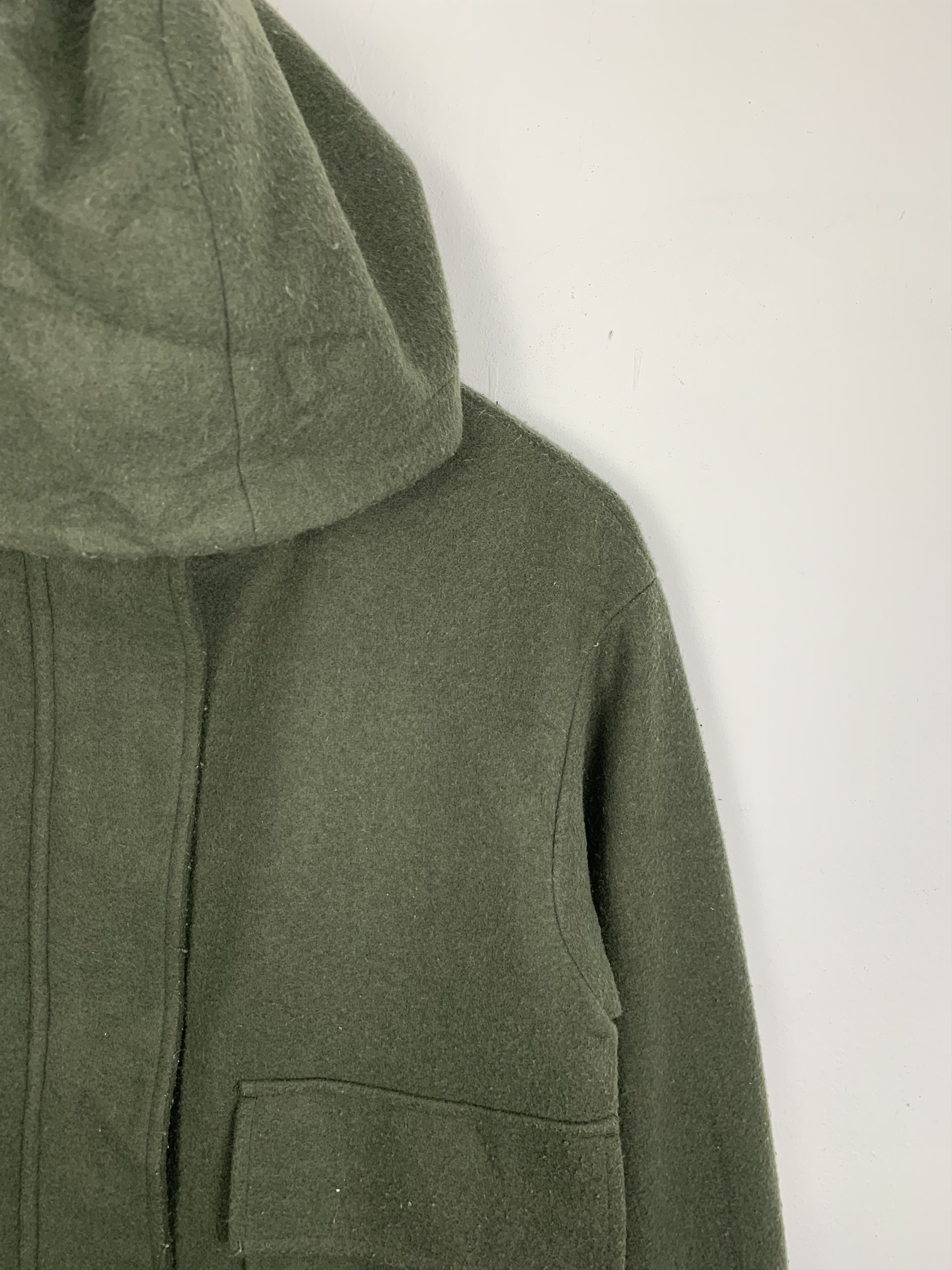 GU Vintage GU Fleece Zip Button Hoodie Jacket J0718 Size US S / EU 44-46 / 1 - 4 Thumbnail