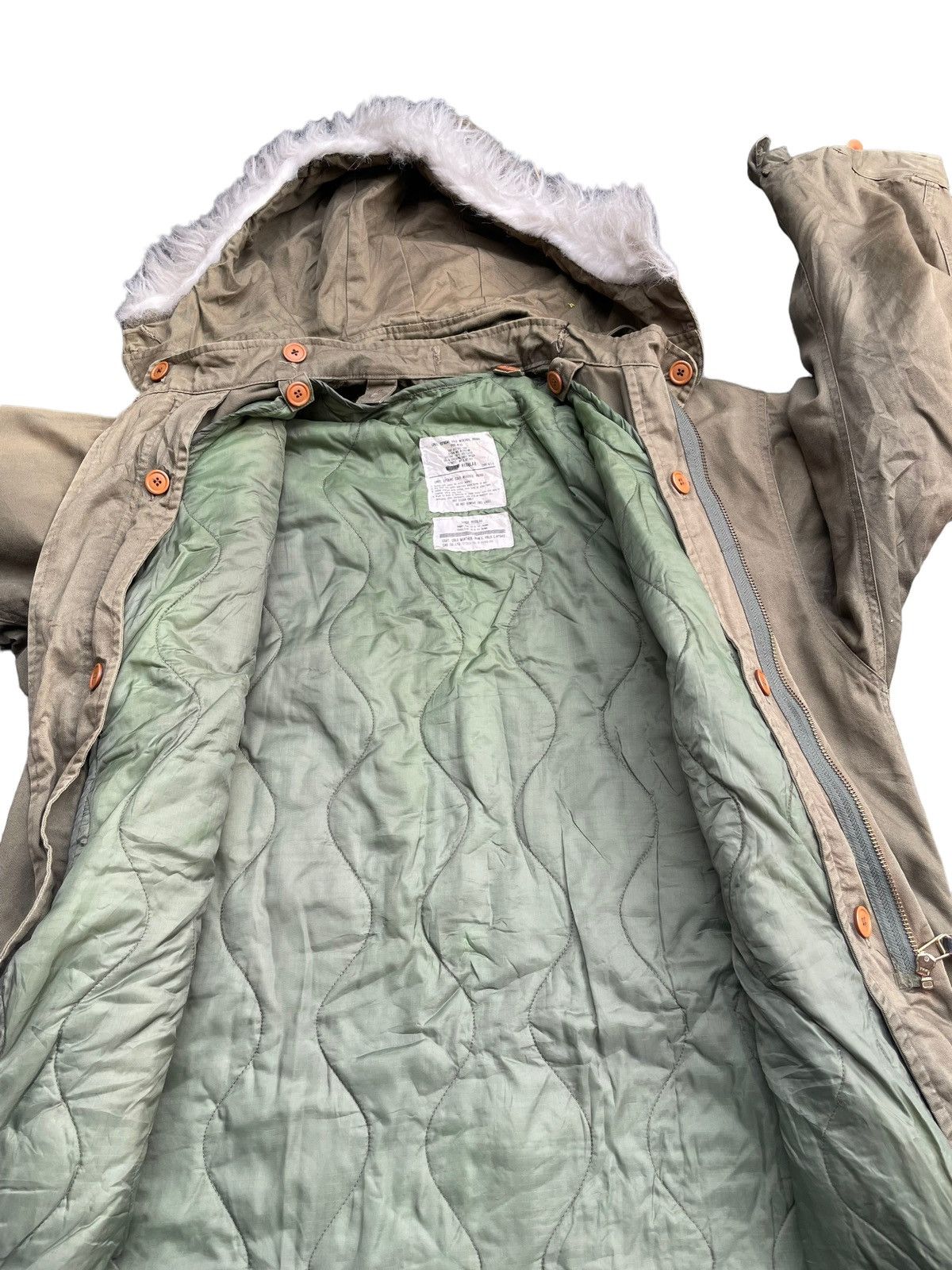 CABANE de ZUCCa Vintage Cab Clothing M-65 Fishtail Parka Jacket Size US M / EU 48-50 / 2 - 7 Thumbnail