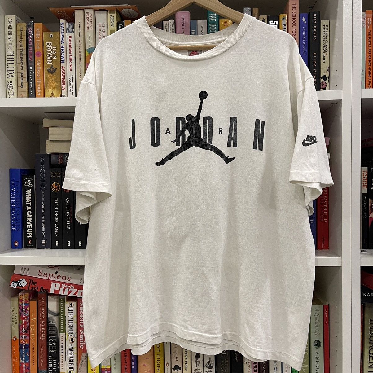 Vintage 90s Nike Air Jordan Jumpman Grey Tag