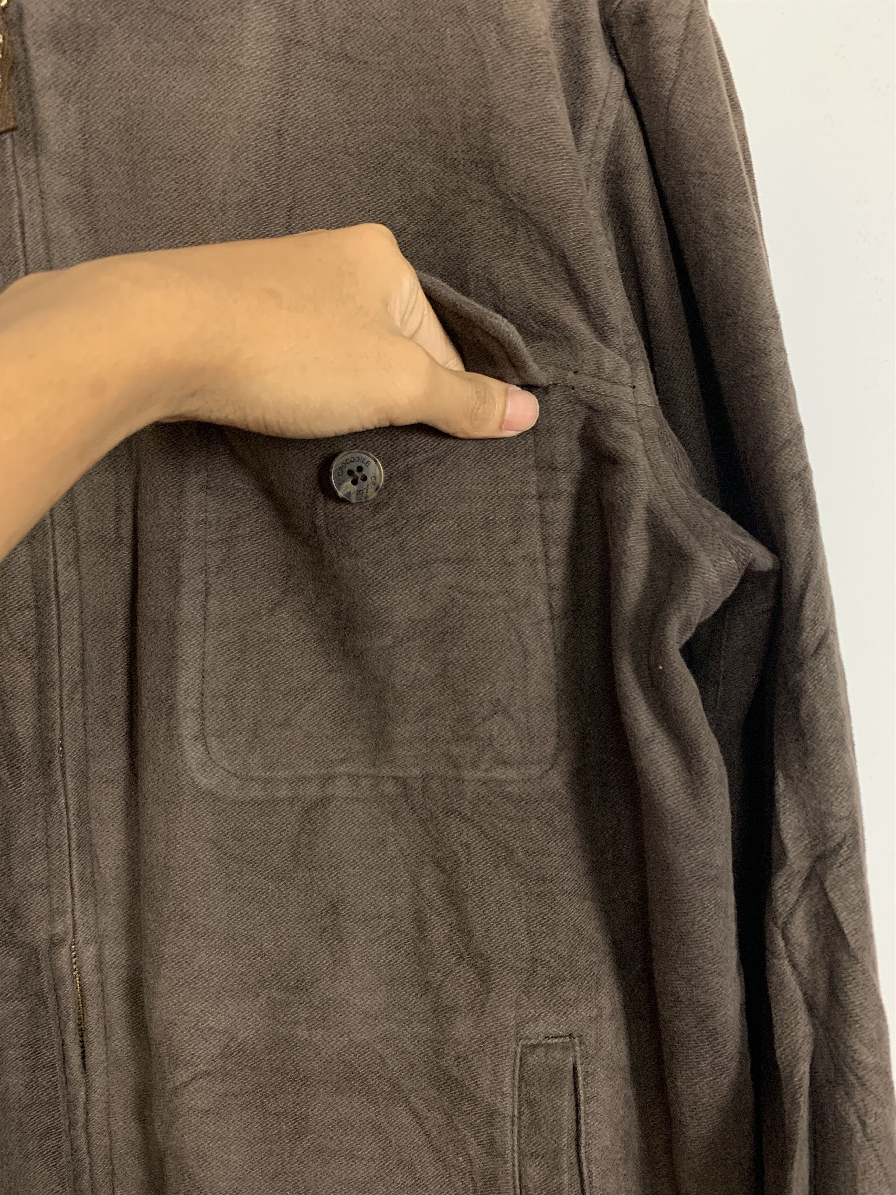 Japanese Brand Vintage CROCODILE Zip Up Jacket J0843 Size US M / EU 48-50 / 2 - 8 Thumbnail