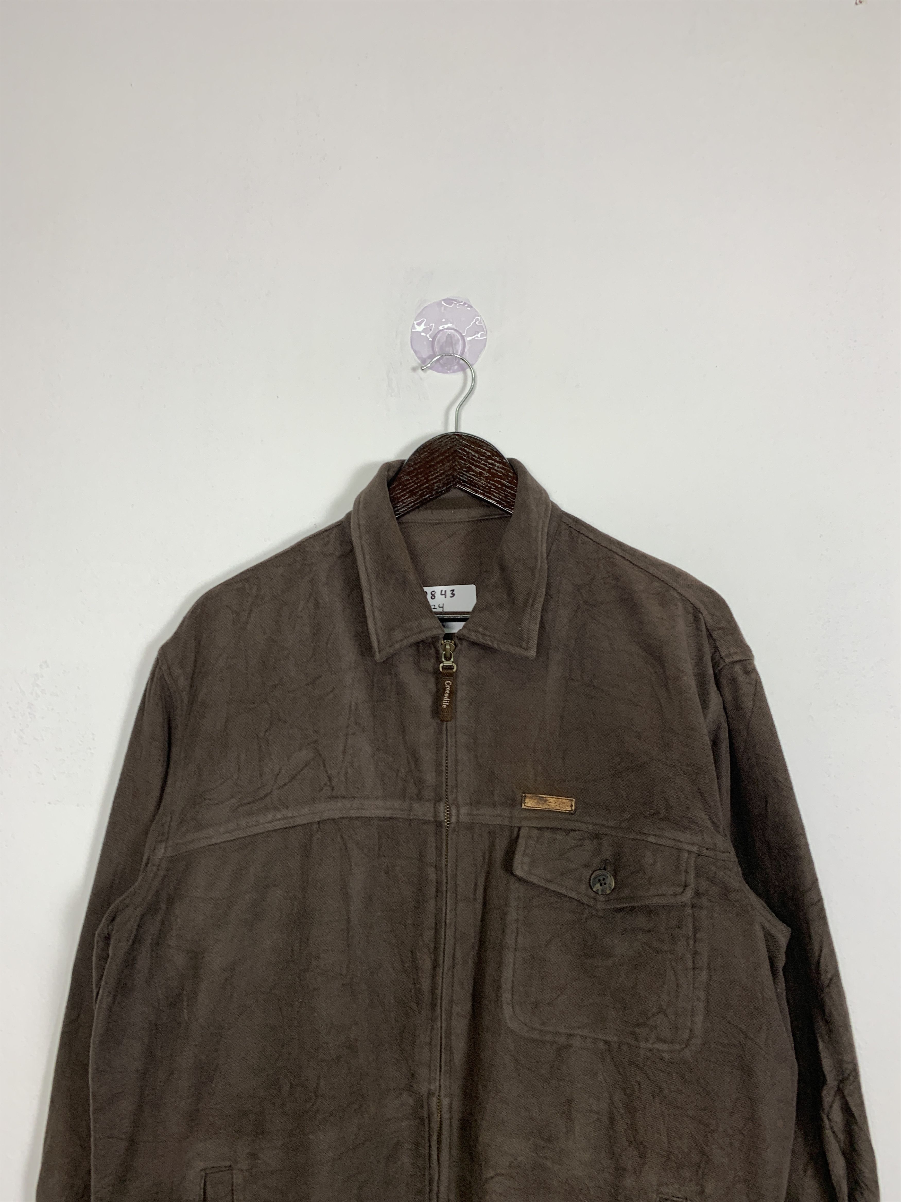 Japanese Brand Vintage CROCODILE Zip Up Jacket J0843 Size US M / EU 48-50 / 2 - 3 Thumbnail