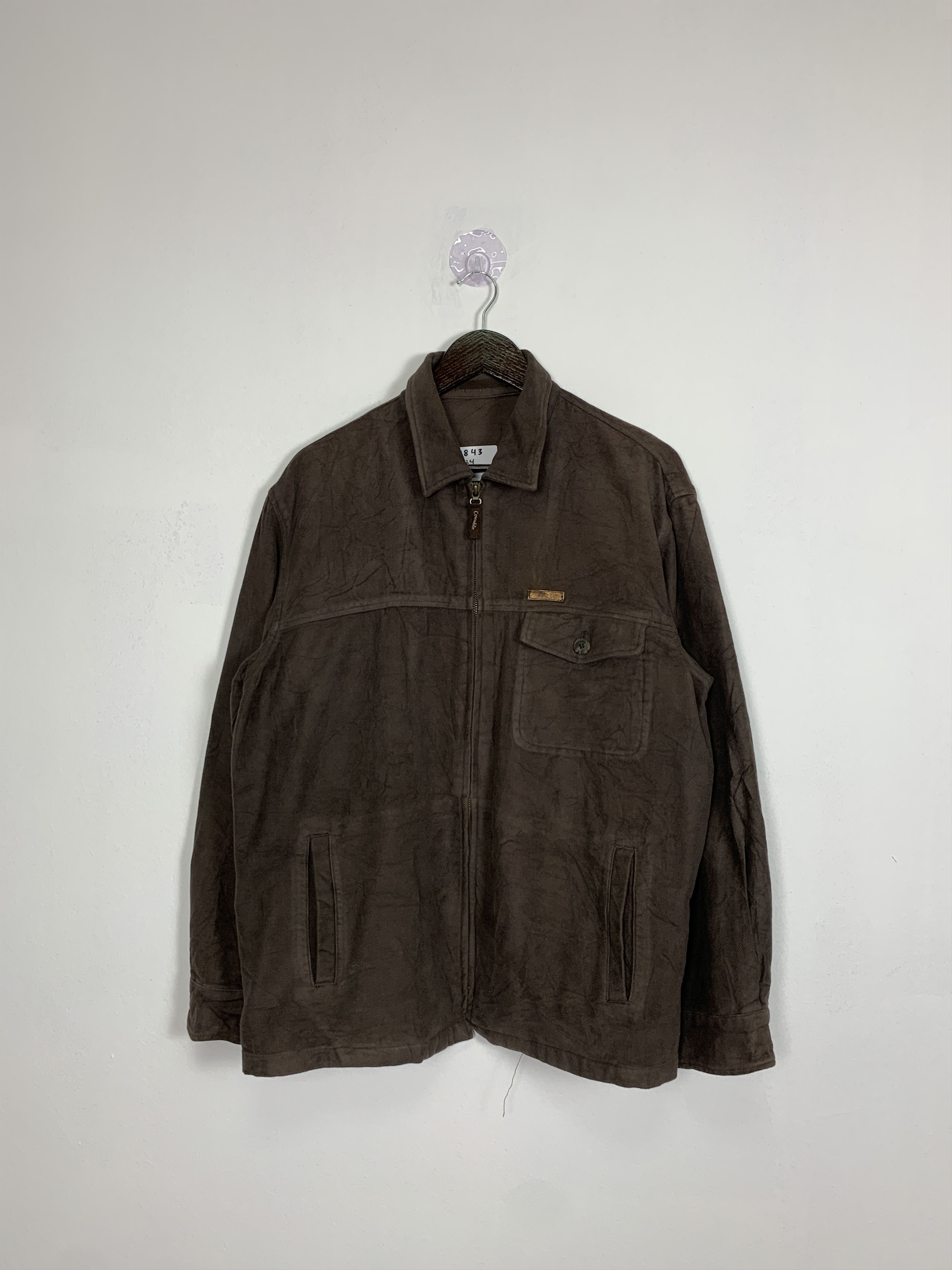 Japanese Brand Vintage CROCODILE Zip Up Jacket J0843 Size US M / EU 48-50 / 2 - 1 Thumbnail