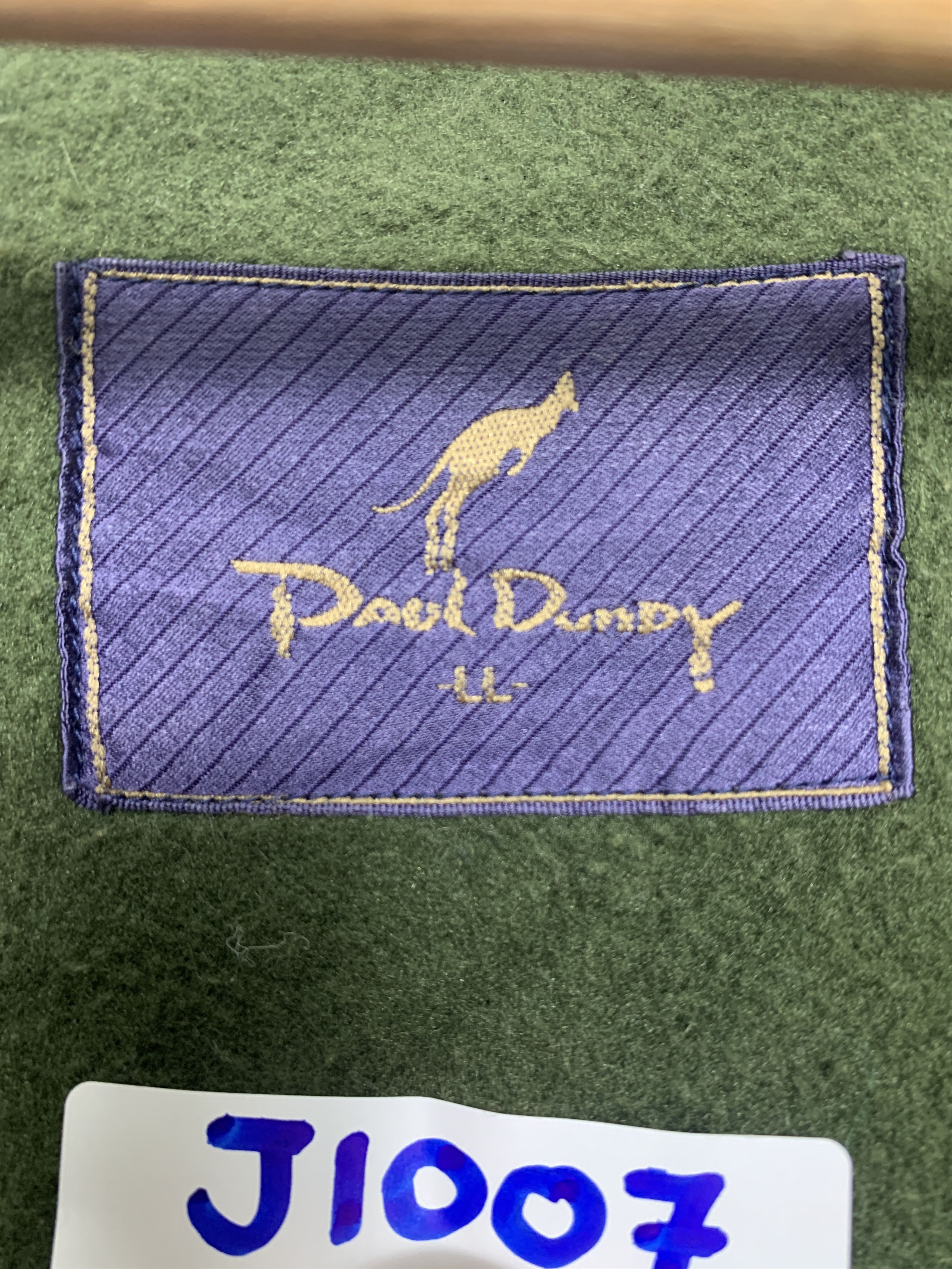Japanese Brand Vintage PAUL DUNDY Zip Up Bombers Jacket J1007 Size US M / EU 48-50 / 2 - 8 Thumbnail