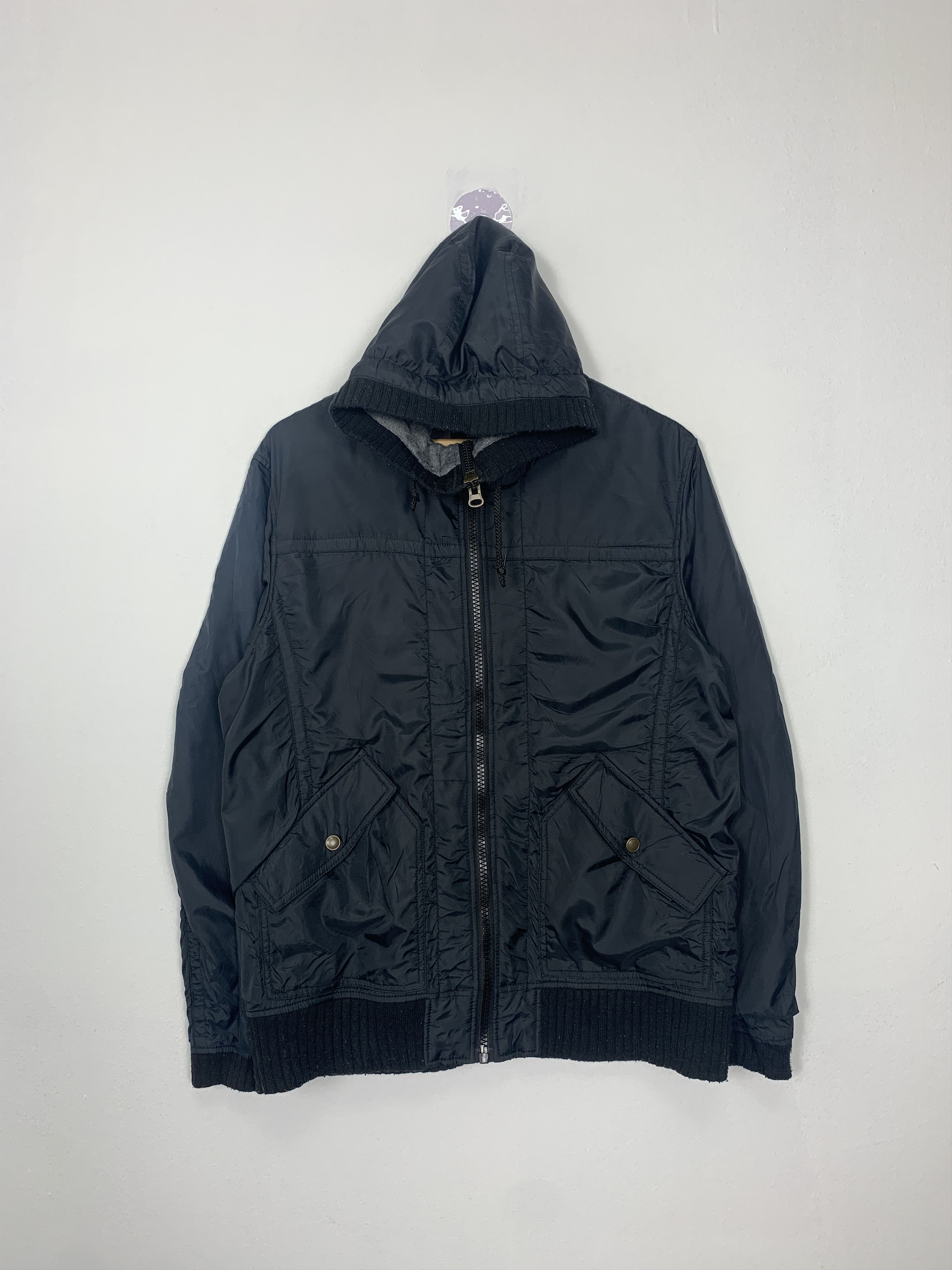 George Vintage GEORGE Slim Fit Zip Up Hoodie Jacket J0998 Size US S / EU 44-46 / 1 - 1 Thumbnail
