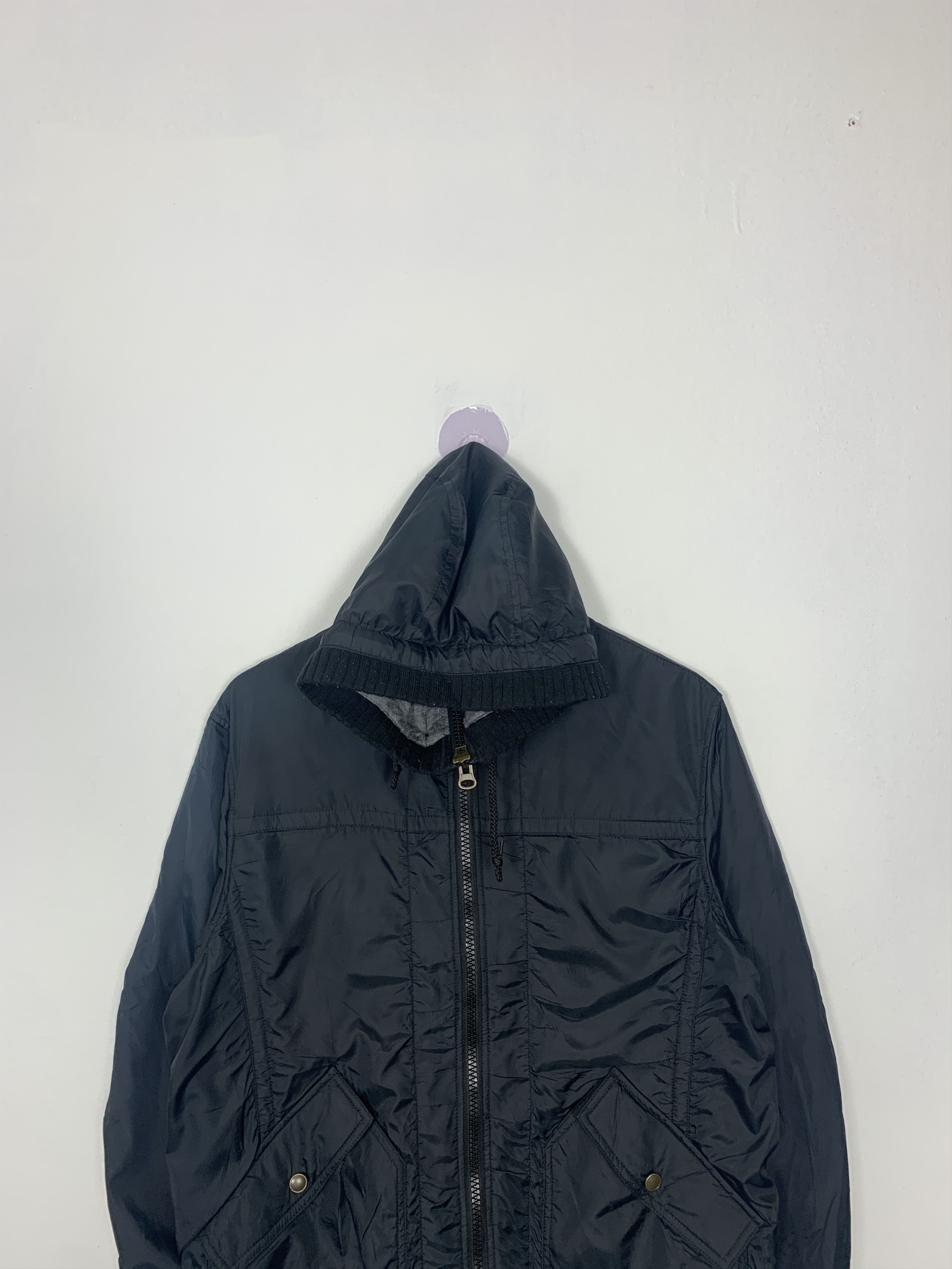 George Vintage GEORGE Slim Fit Zip Up Hoodie Jacket J0998 Size US S / EU 44-46 / 1 - 2 Thumbnail