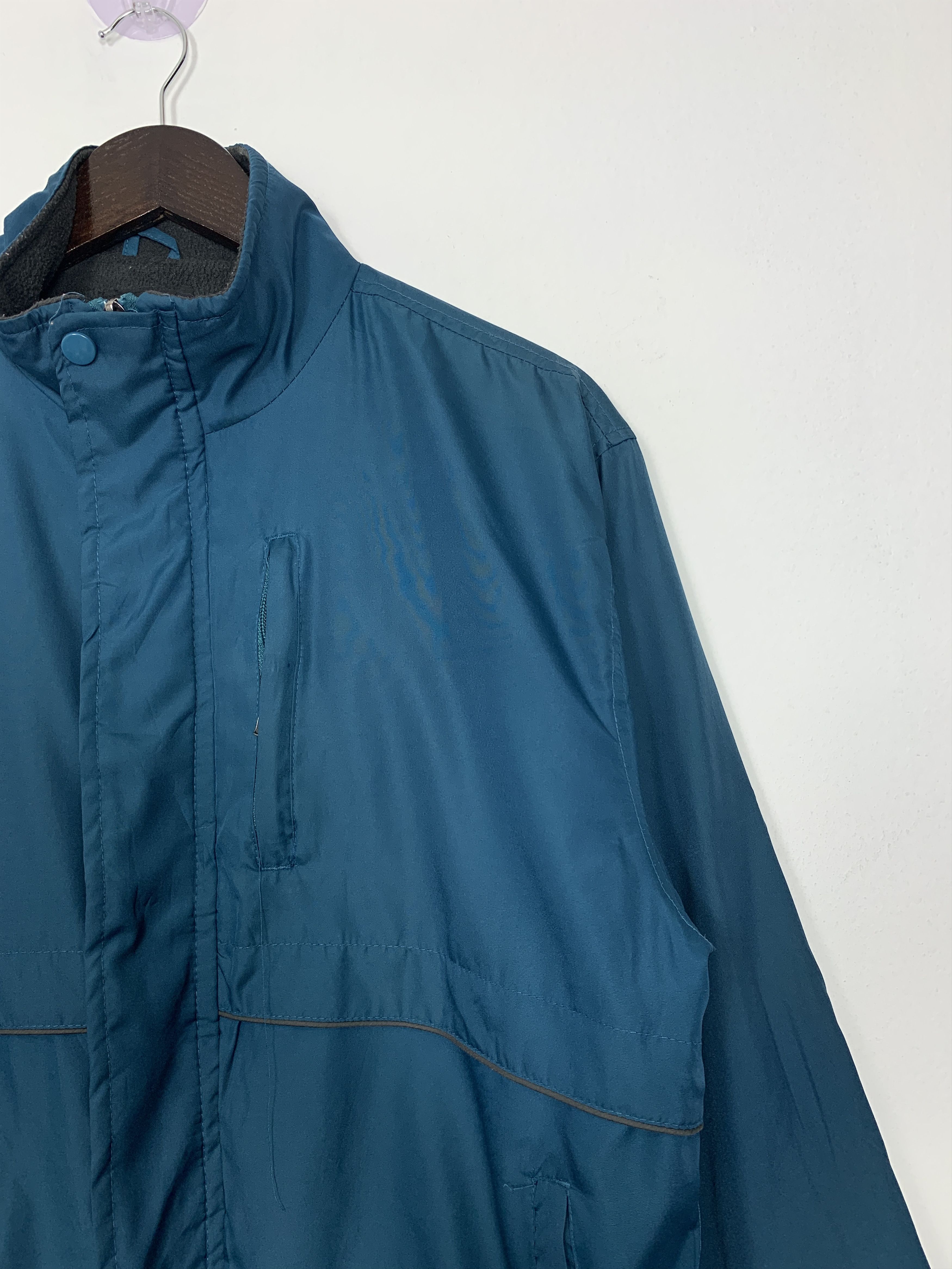 Japanese Brand Vintage AUT DEX Fleece Lining Zip Up Jacket Size US M / EU 48-50 / 2 - 4 Thumbnail