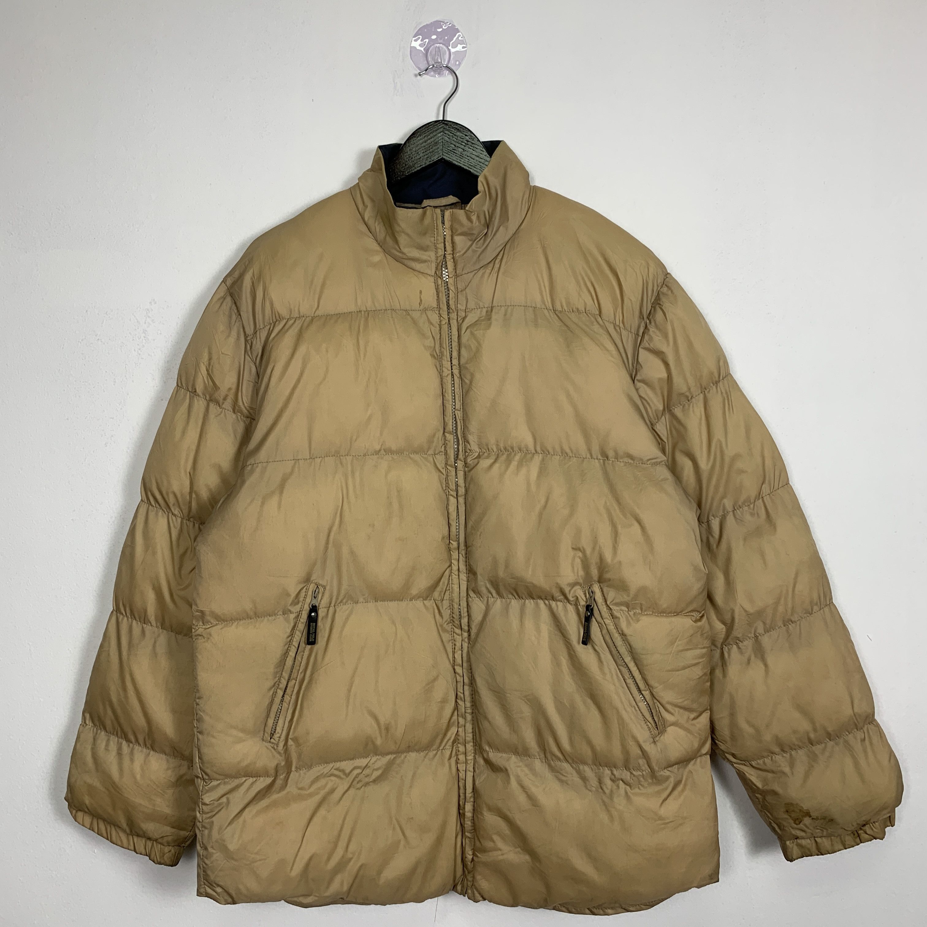 Vintage Vintage Royal Polo Distressed Puffer Zip Up Jacket J0827 Size US M / EU 48-50 / 2 - 1 Thumbnail