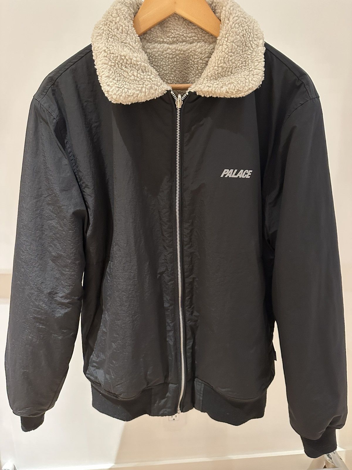 PALACE REVERSO JACKET BLACK-