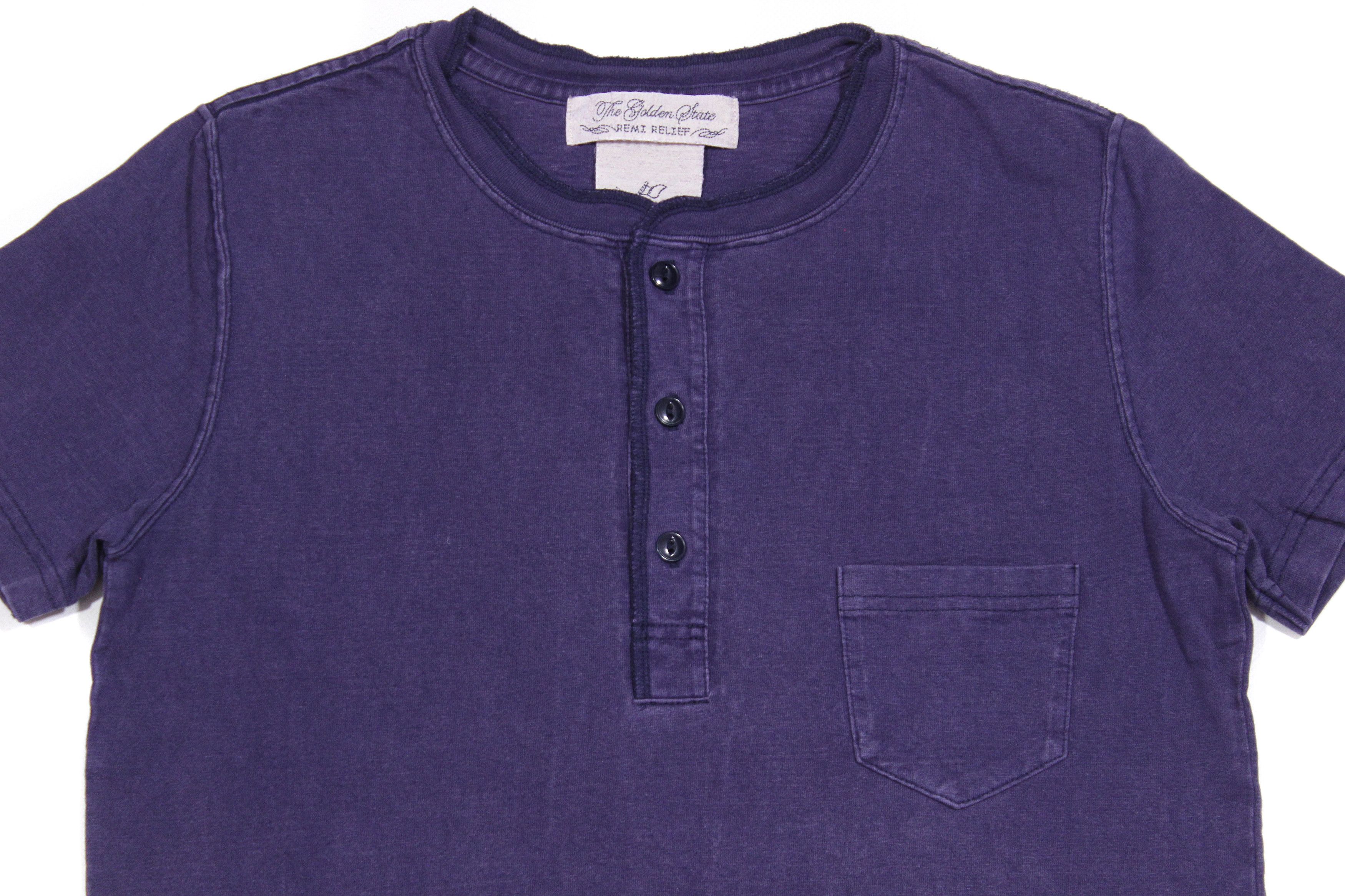 Remi Relief Garment Dyed Pocket T-Shirt Made in Japan Size US S / EU 44-46 / 1 - 3 Thumbnail