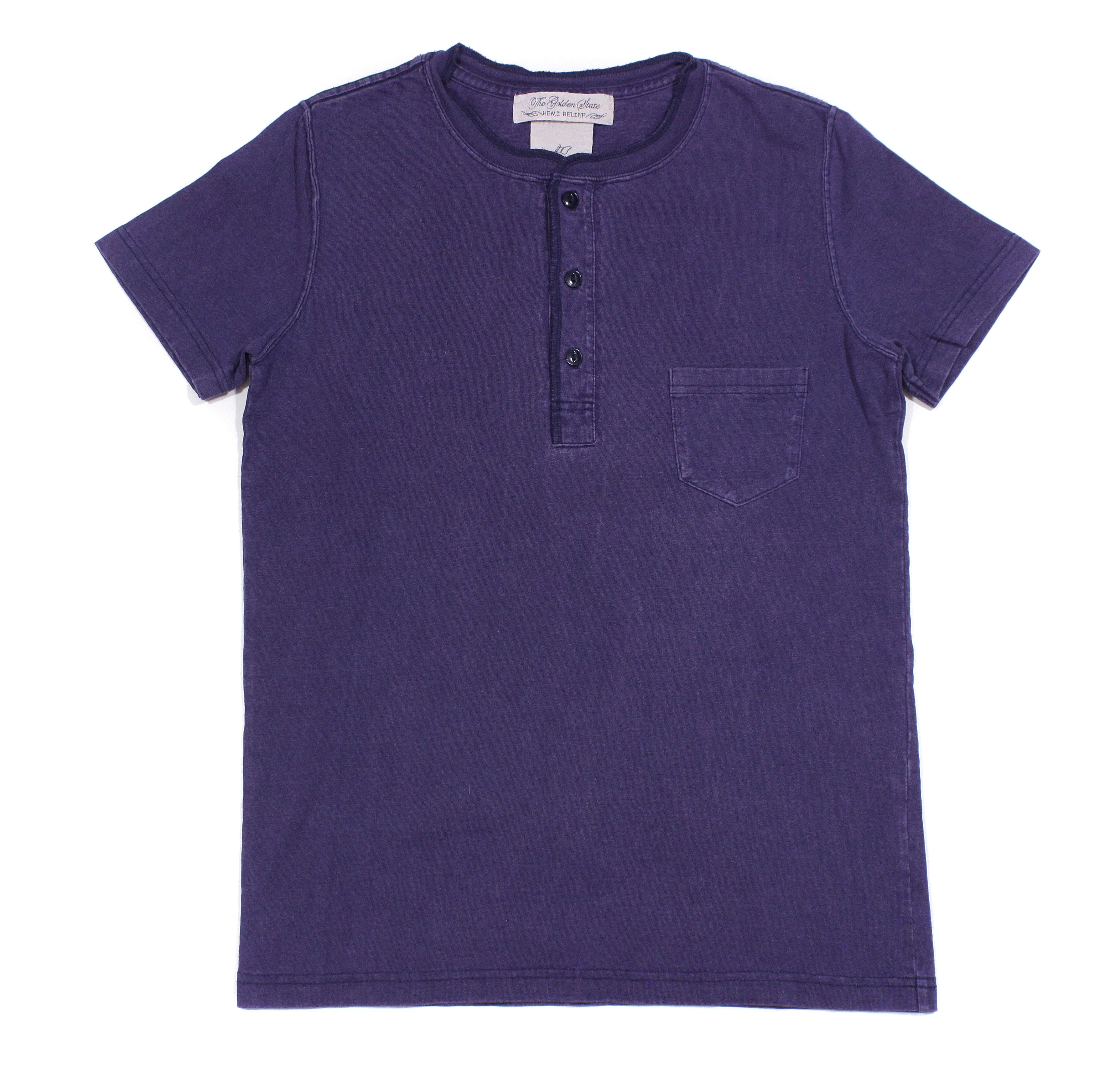 Remi Relief Garment Dyed Pocket T-Shirt Made in Japan Size US S / EU 44-46 / 1 - 1 Thumbnail