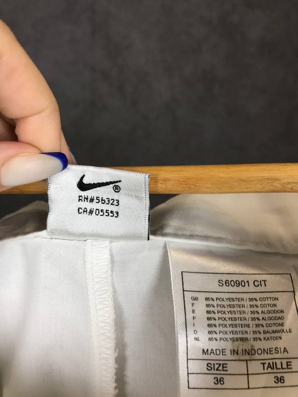 Vintage Nike swoosh streetwear vintage shorts Size US 36 / EU 52 - 4 Thumbnail