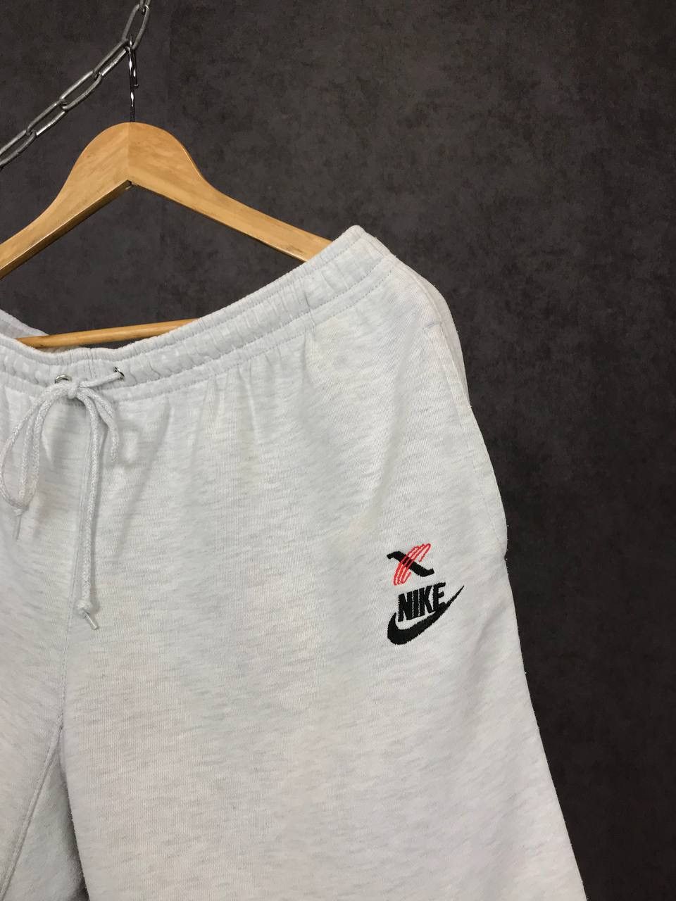 Vintage Nike swoosh streetwear vintage shorts Size US 34 / EU 50 - 2 Thumbnail