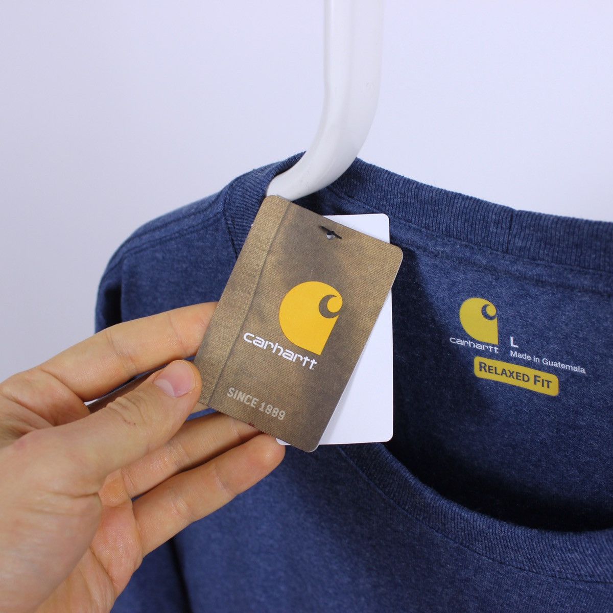 Carhartt Carhartt Short Sleeve T-shirt Patch Logo Size US L / EU 52-54 / 3 - 4 Thumbnail