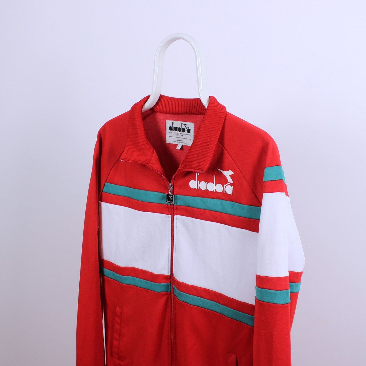 Diadora Vintage Diadora Track Jacket Size US L / EU 52-54 / 3 - 1 Thumbnail