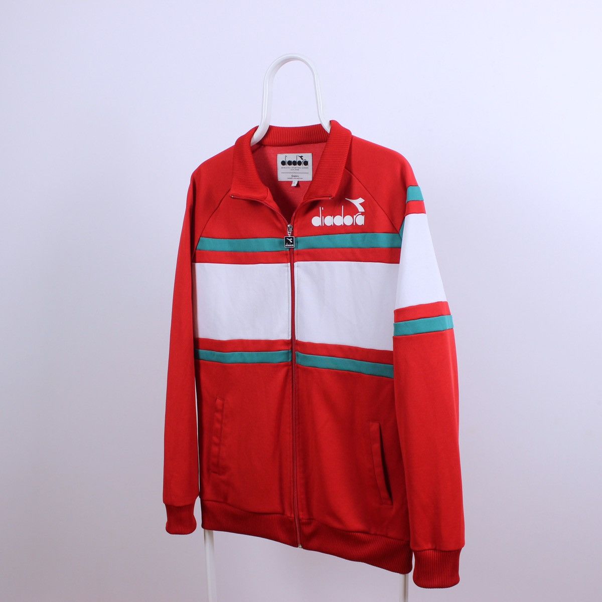 Diadora Vintage Diadora Track Jacket Size US L / EU 52-54 / 3 - 2 Thumbnail