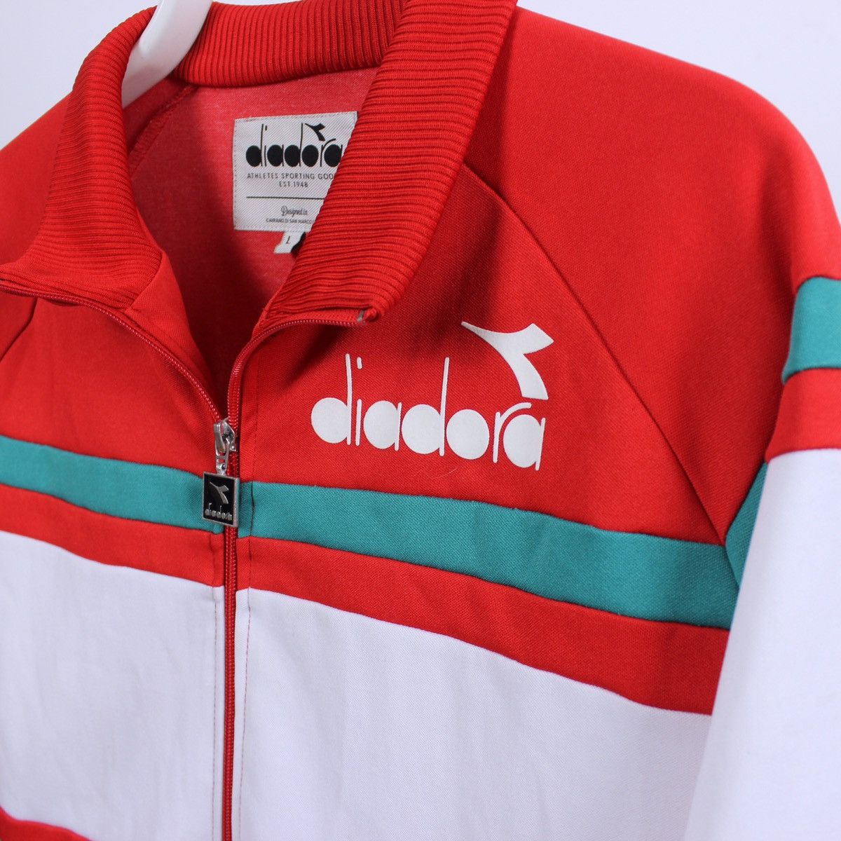 Diadora Vintage Diadora Track Jacket Size US L / EU 52-54 / 3 - 4 Thumbnail