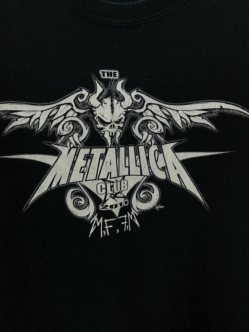 Metallica Metallica 2011 vintage rock band tee Size US XL / EU 56 / 4 - 3 Thumbnail