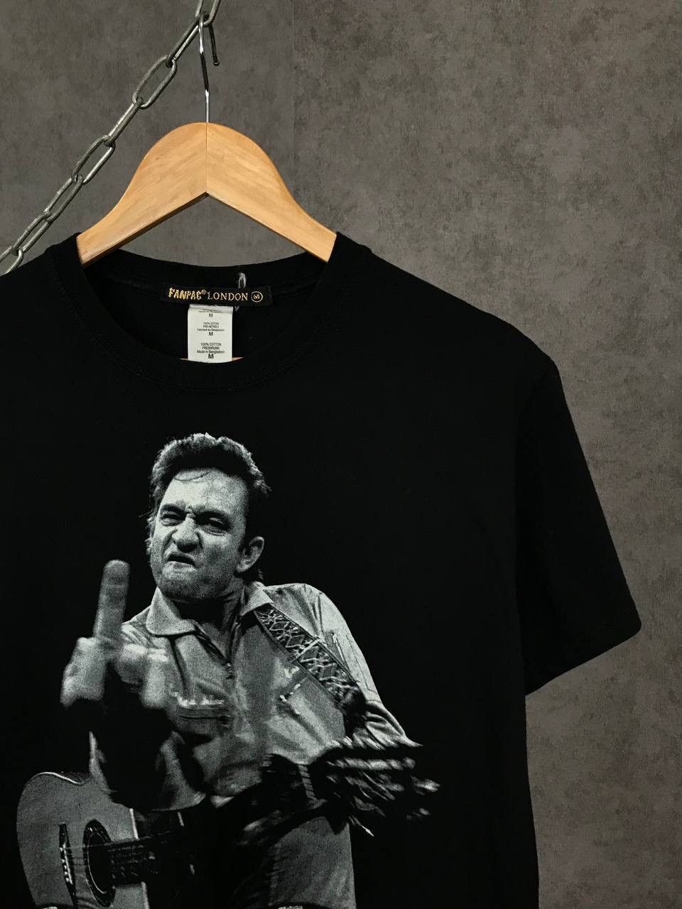 Band Tees Johnny Cash rock band tee Size US M / EU 48-50 / 2 - 2 Thumbnail