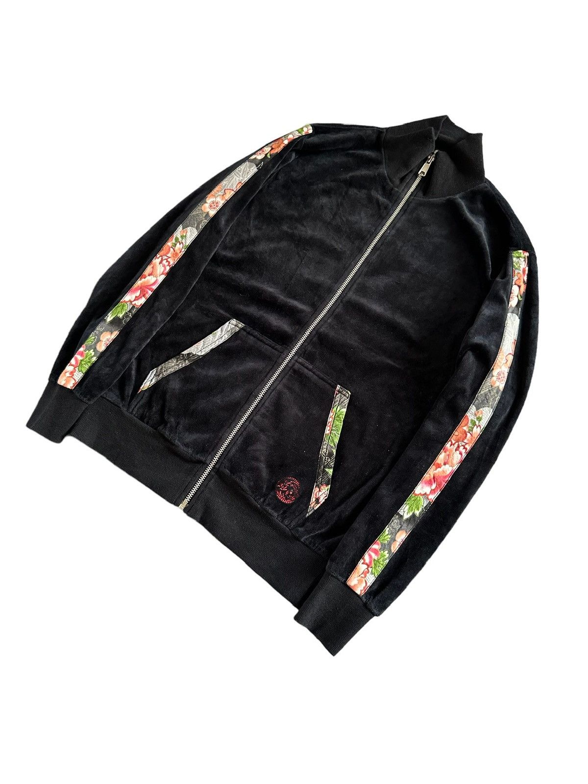 Takeo Kikuchi 2000s Takeo Kikuchi velour zipper sweater Size US S / EU 44-46 / 1 - 3 Thumbnail