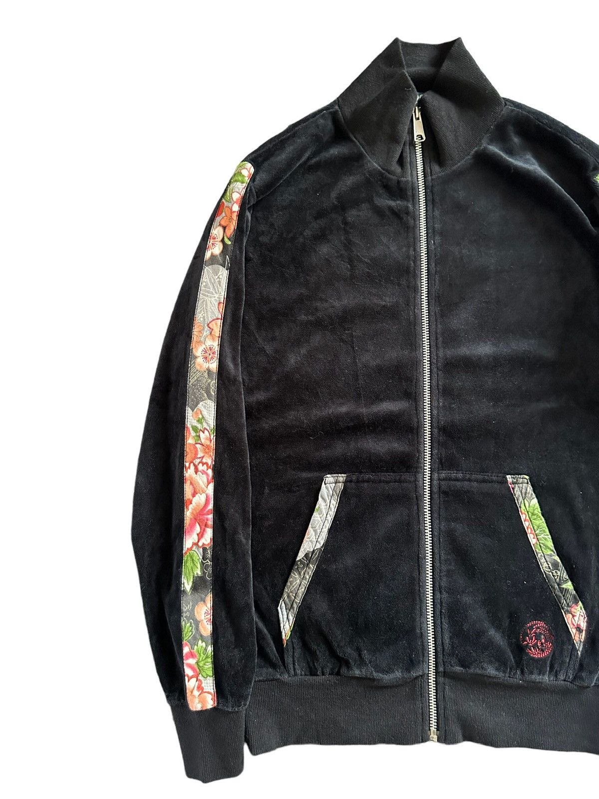 Takeo Kikuchi 2000s Takeo Kikuchi velour zipper sweater Size US S / EU 44-46 / 1 - 4 Thumbnail