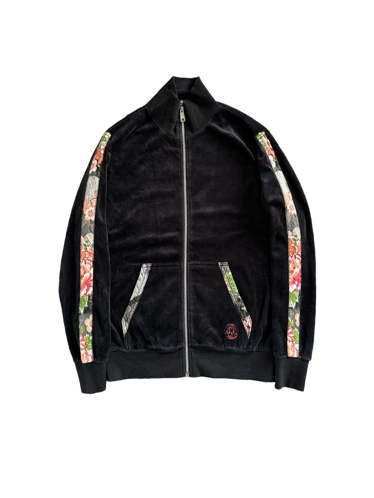 Takeo Kikuchi 2000s Takeo Kikuchi velour zipper sweater Size US S / EU 44-46 / 1 - 2 Thumbnail