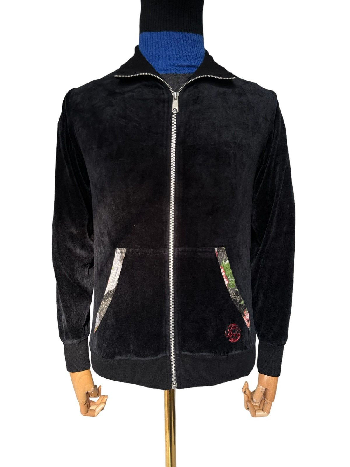 Takeo Kikuchi 2000s Takeo Kikuchi velour zipper sweater Size US S / EU 44-46 / 1 - 9 Thumbnail