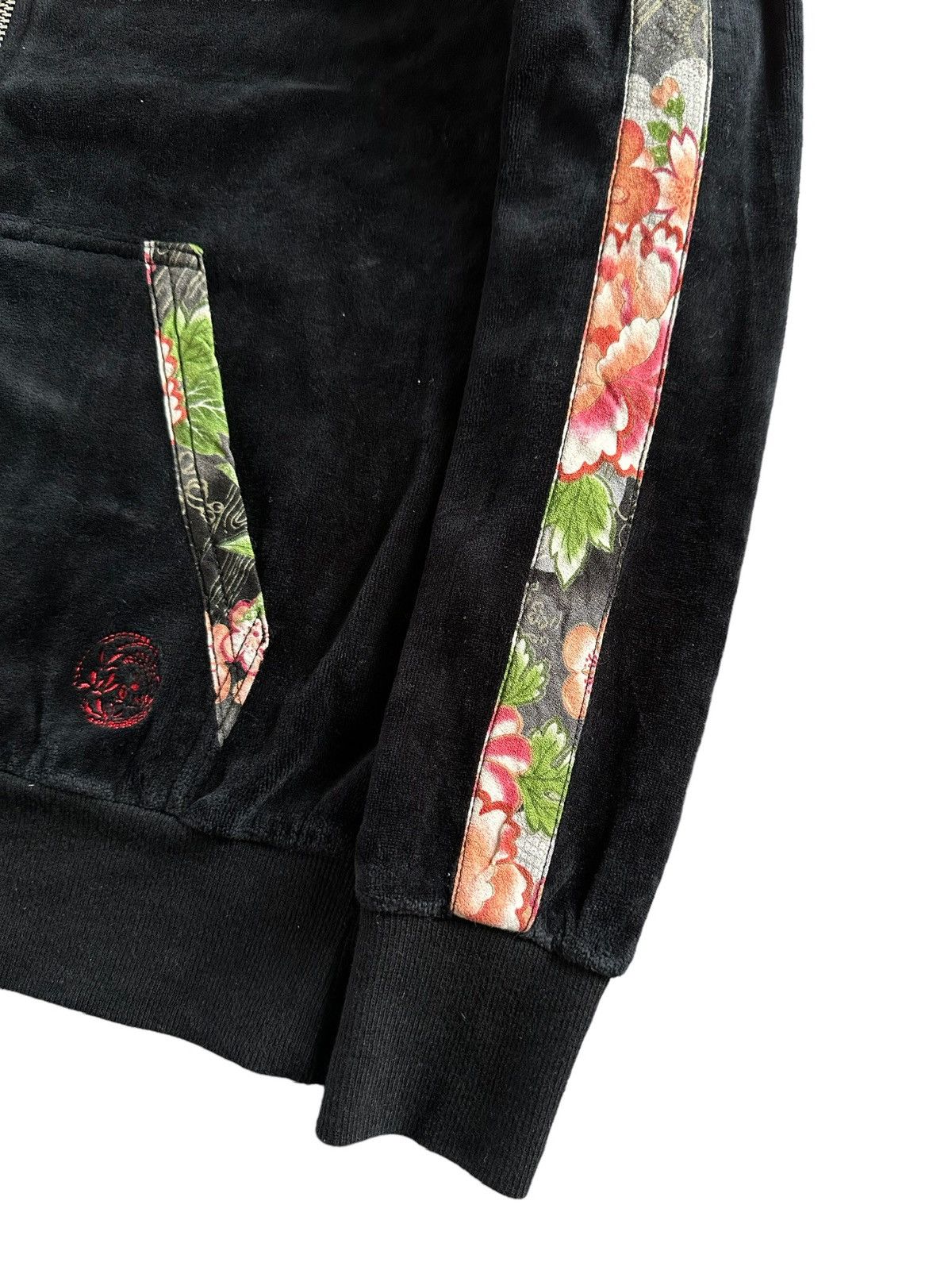 Takeo Kikuchi 2000s Takeo Kikuchi velour zipper sweater Size US S / EU 44-46 / 1 - 7 Thumbnail